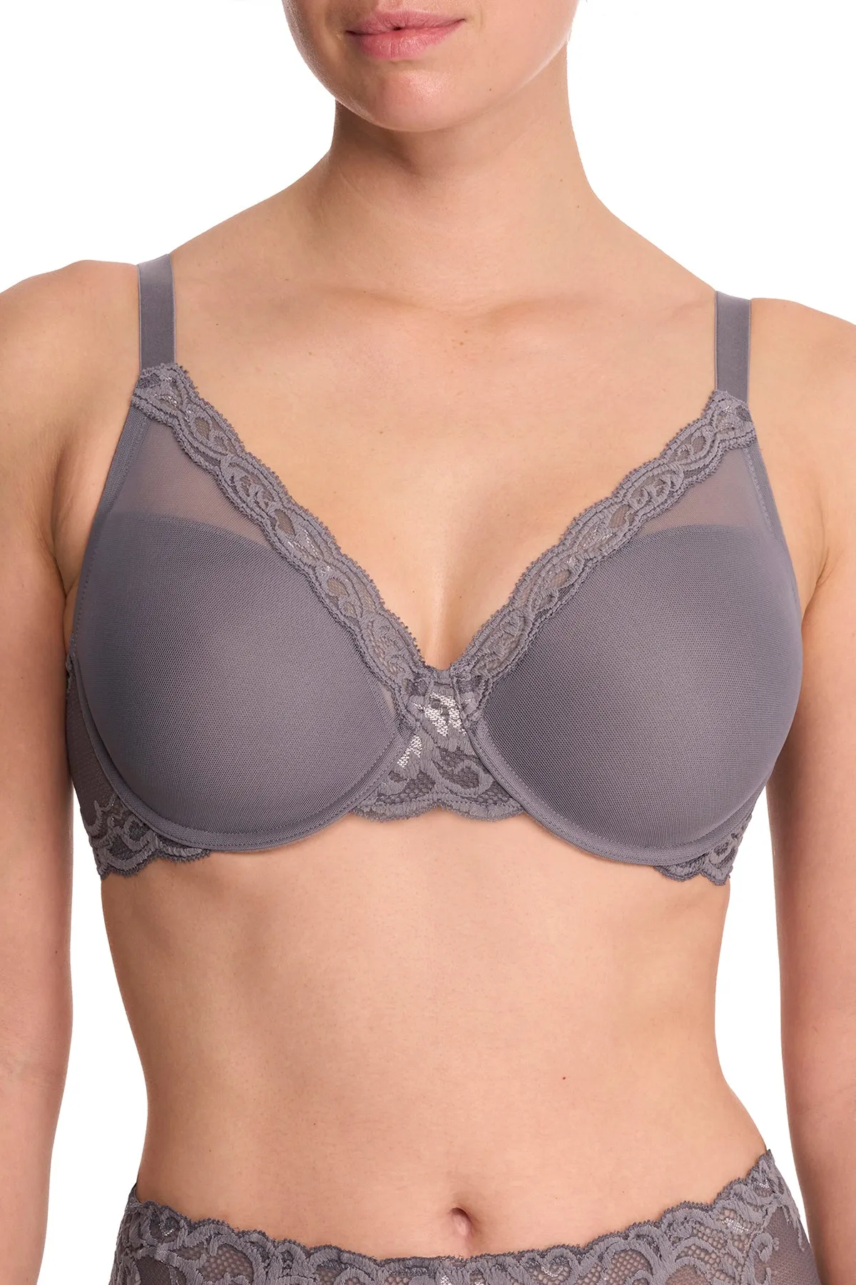 Feathers Full Figure Contour Underwire Bra sold by Natori product image thumbnail 2