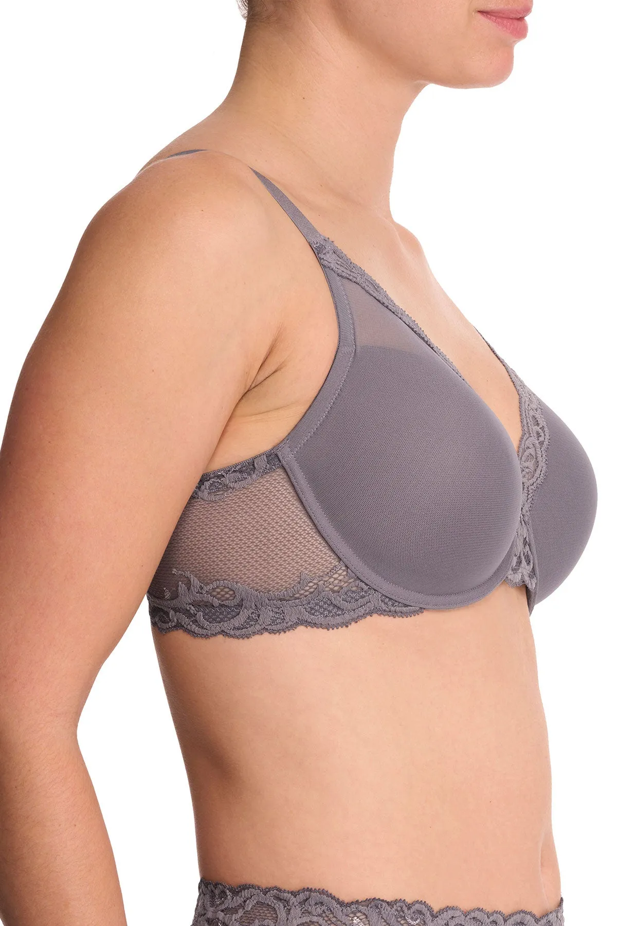 Feathers Full Figure Contour Underwire Bra sold by Natori product image thumbnail 3