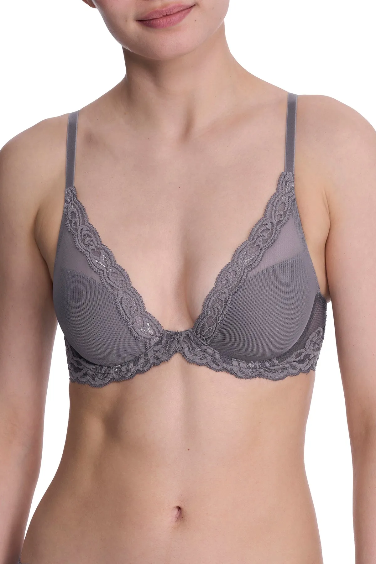 Feathers Plunge T-Shirt Bra sold by Natori product image thumbnail 2