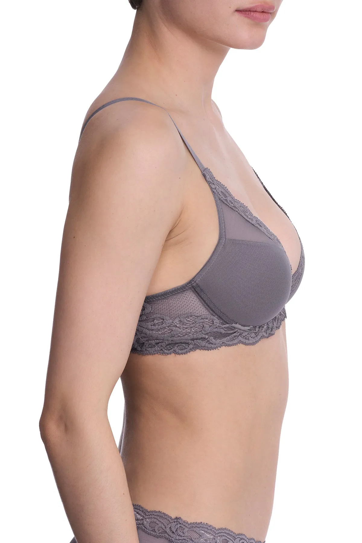 Feathers Plunge T-Shirt Bra sold by Natori product image thumbnail 3