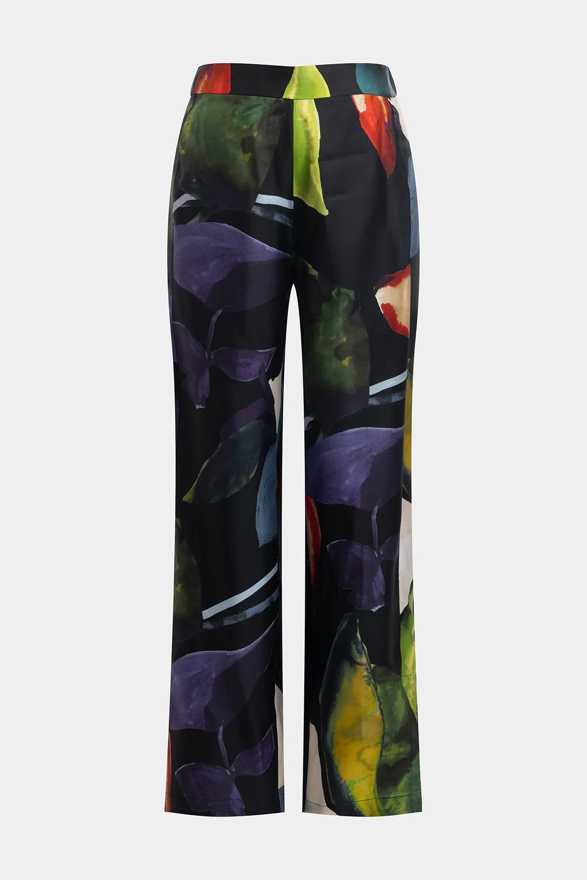 Yoru Silk Twill Wide Pull On Pants sold by Natori product image thumbnail 3
