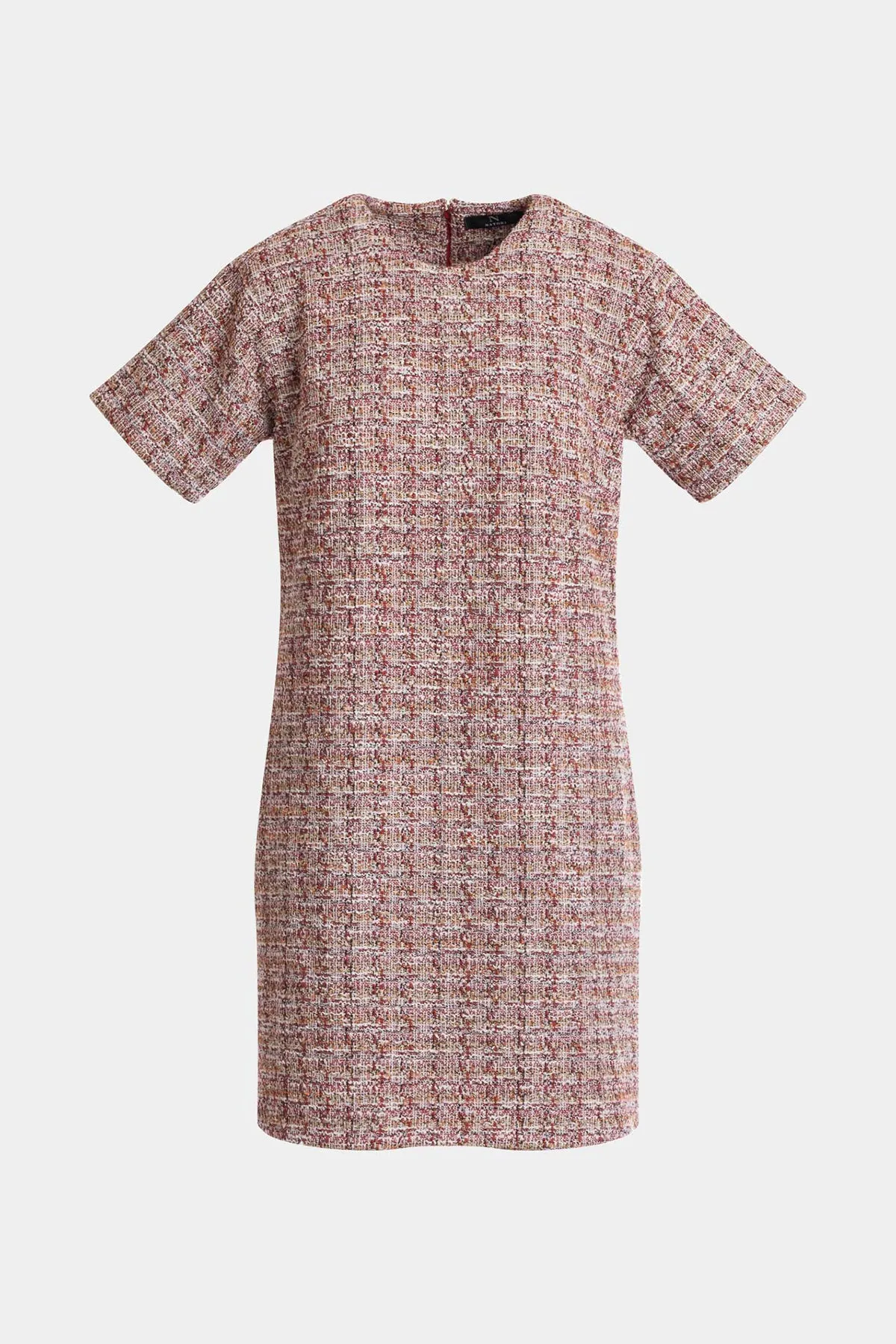 Tweed Short Sleeve Shift Dress sold by Natori product image thumbnail 3