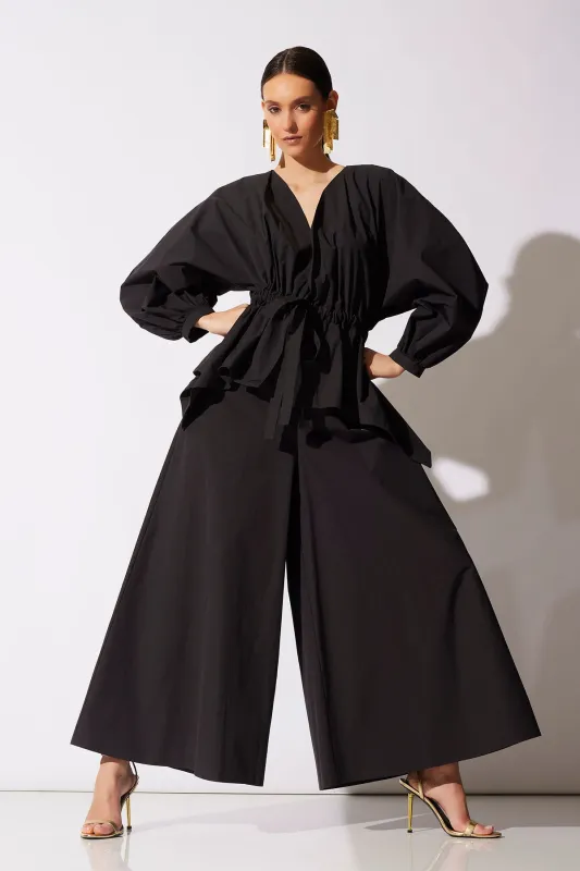 Tech Cotton Taffeta Voluminous Sleeve Jacket sold by Natori