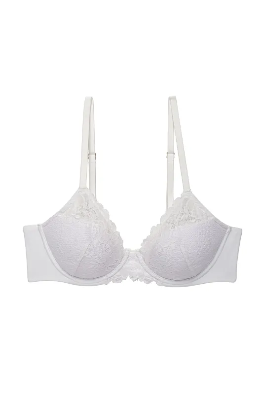Heavenly Convertible Comfort Lace Contour Underwire Bra sold by Natori