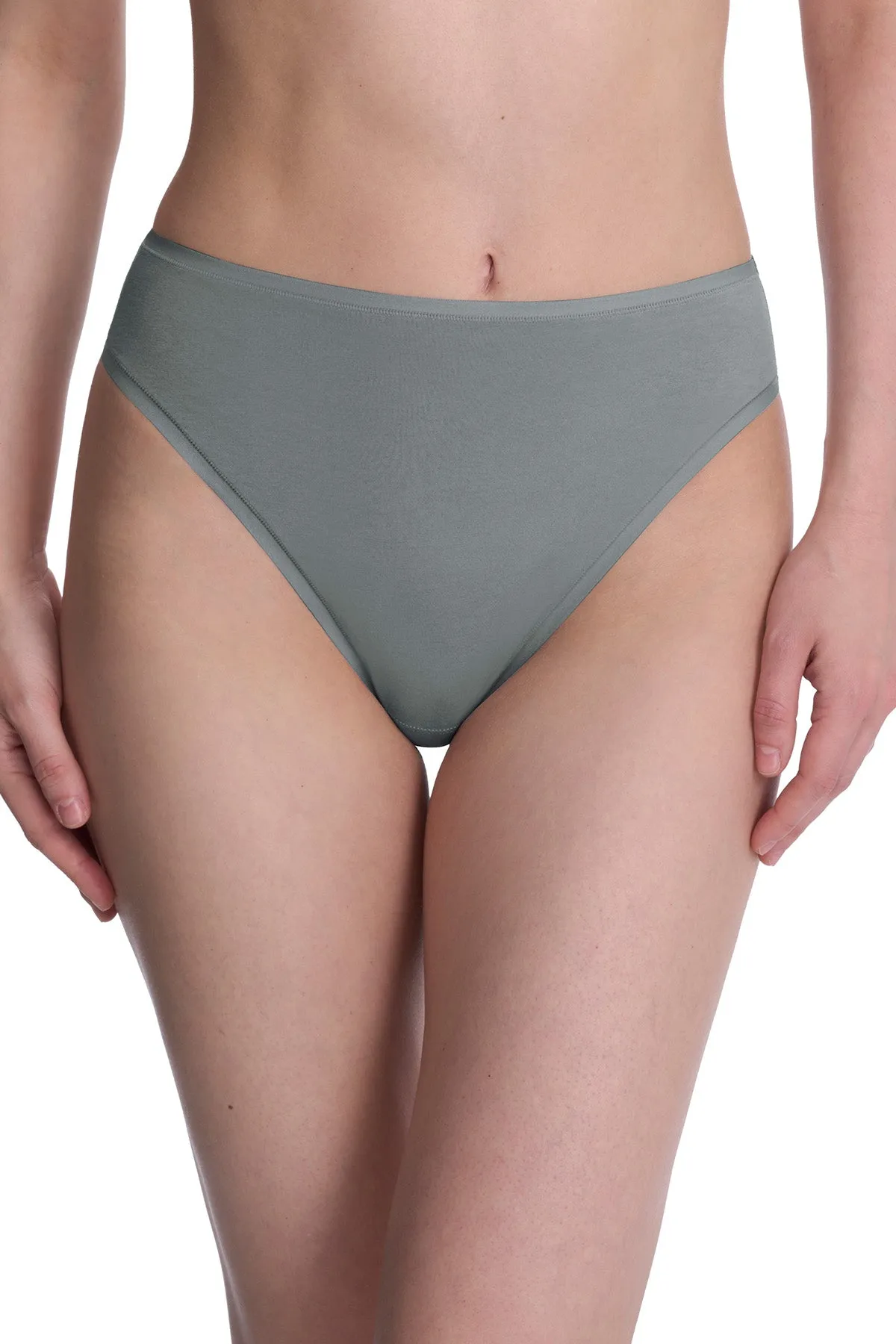 Bliss Bare Cotton High Cut Brief sold by Natori product image thumbnail 2