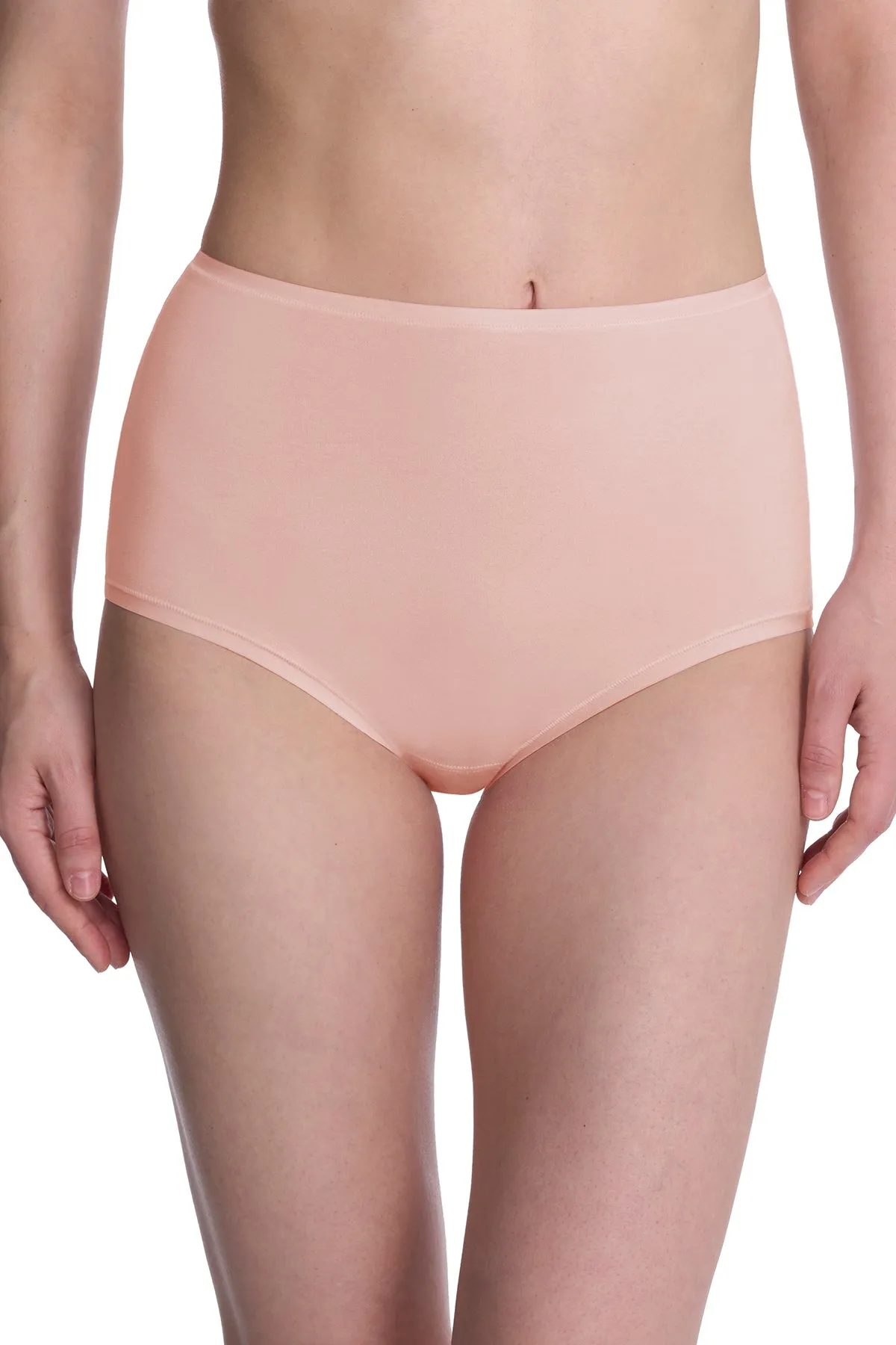 Bliss Bare Cotton High Waist Brief 3-Pack - Potpourri/Café/Black sold by Natori product image thumbnail 2