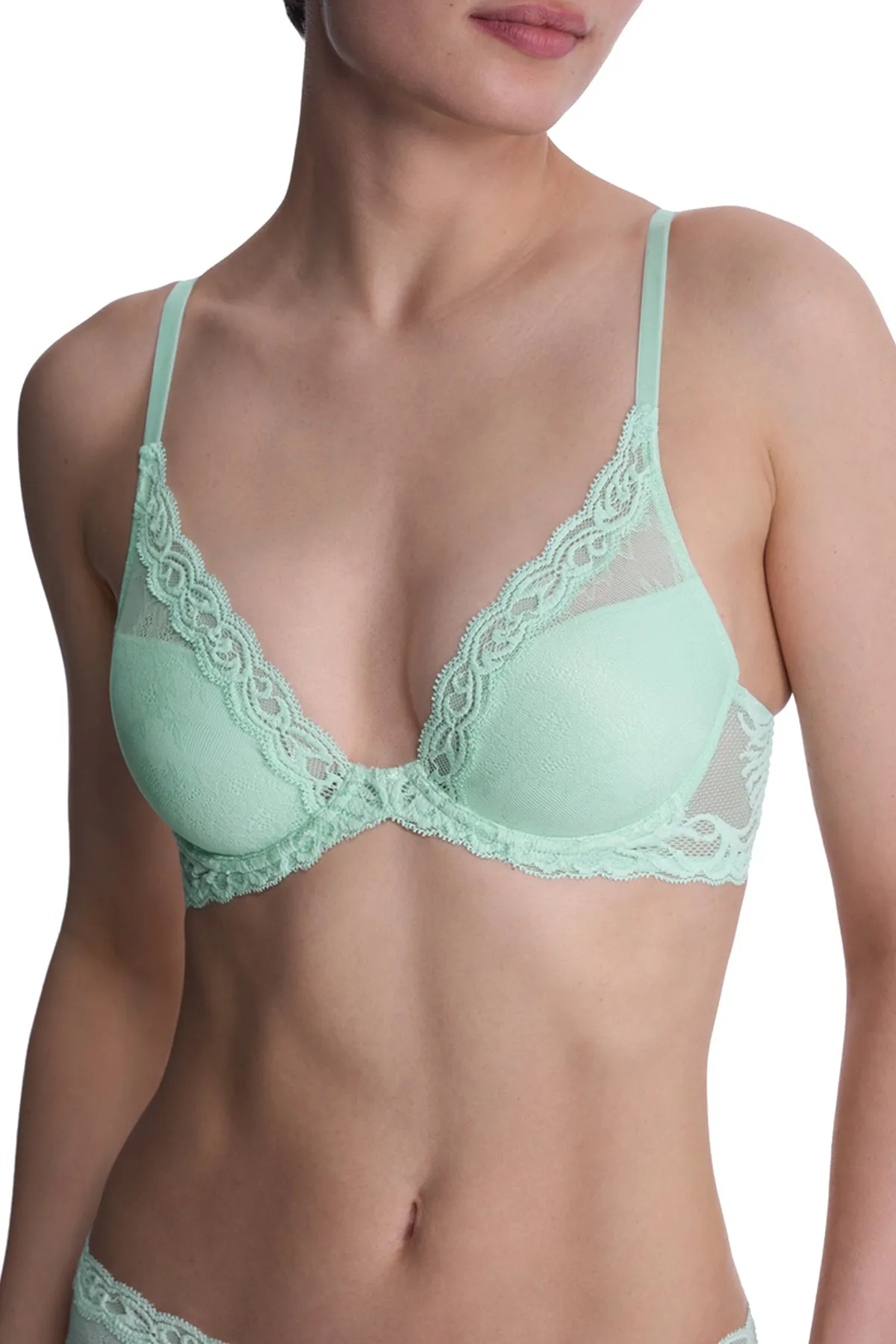Feathers Plunge T-Shirt Bra sold by Natori product image thumbnail 4