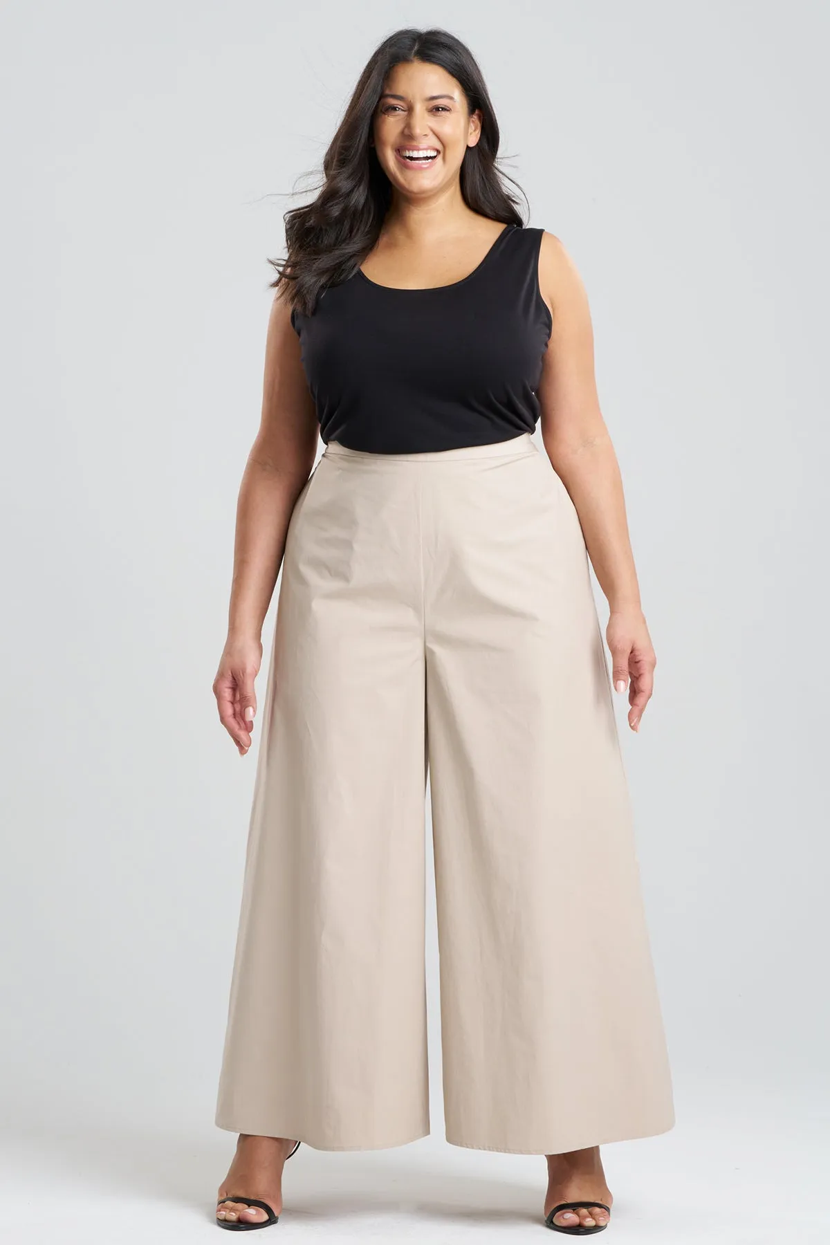 Tech Cotton Taffeta Palazzo Pants sold by Natori product image thumbnail 4