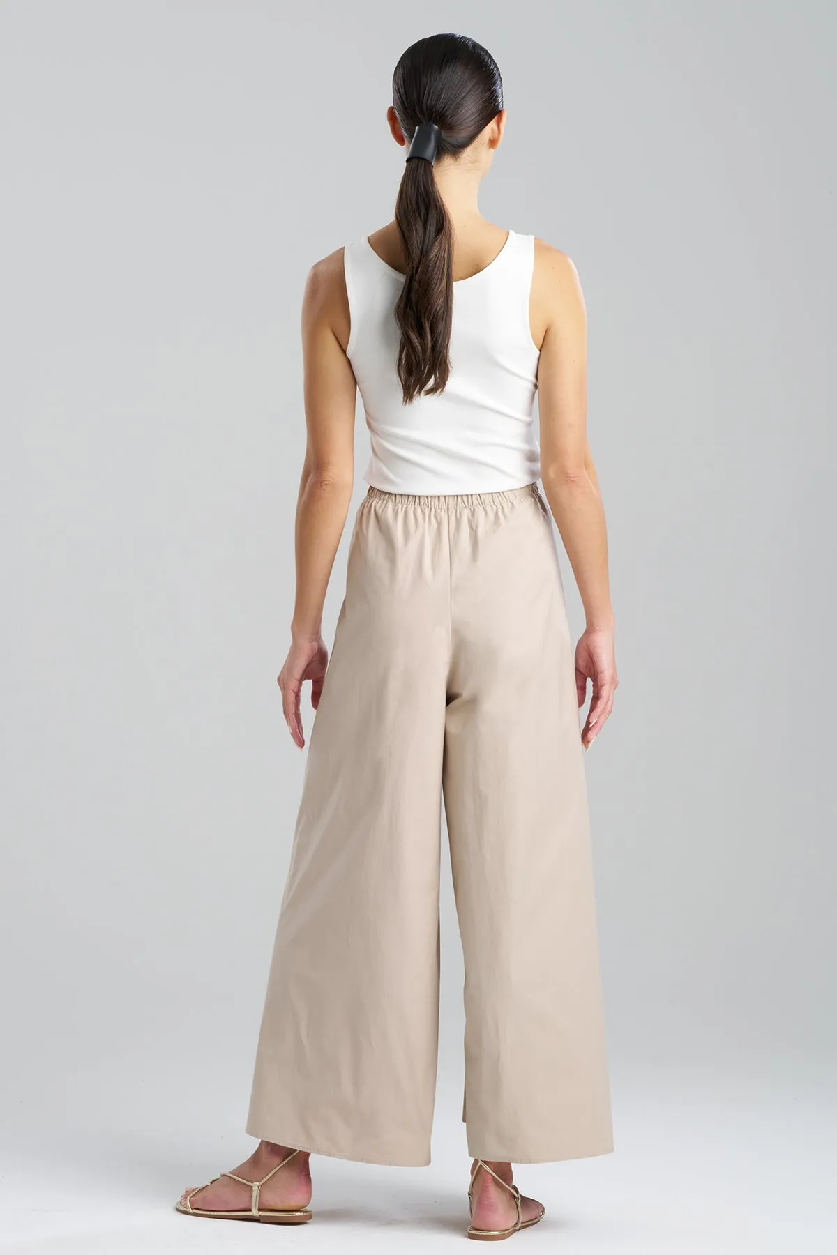 Tech Cotton Taffeta Palazzo Pants sold by Natori product image thumbnail 3