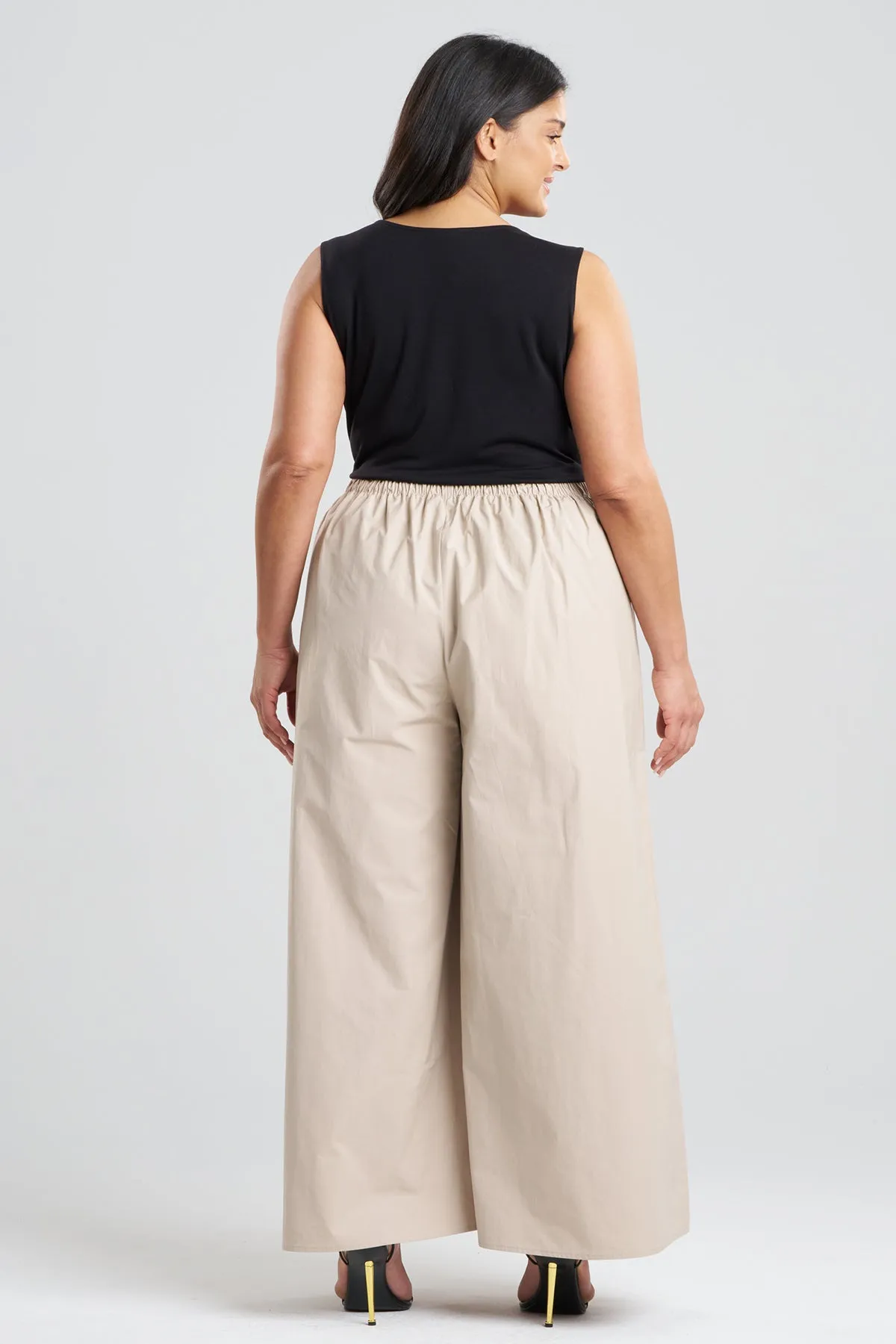 Tech Cotton Taffeta Palazzo Pants sold by Natori product image thumbnail 5