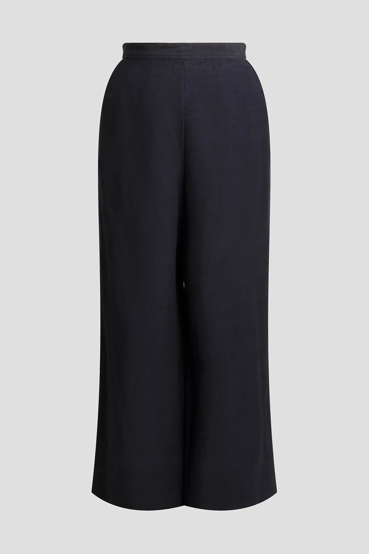 Light Weight Linen Cropped Wide Leg Pants sold by Natori product image thumbnail 3