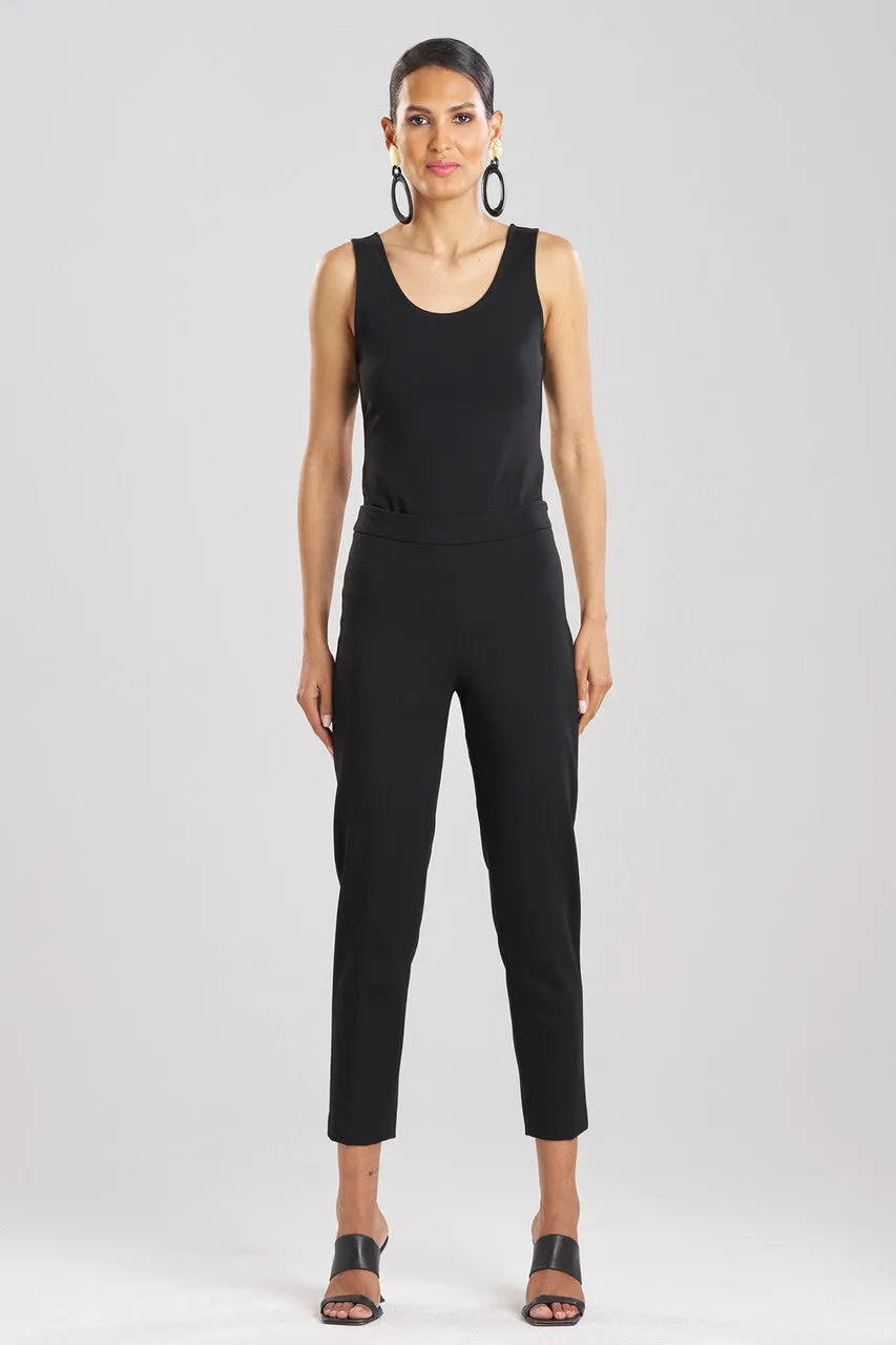 Compact Knit Side Zip Ankle Pants sold by Natori