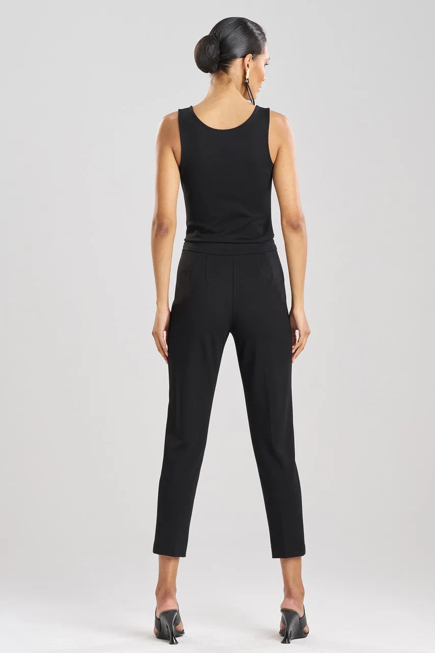 Compact Knit Side Zip Ankle Pants sold by Natori product image thumbnail 2