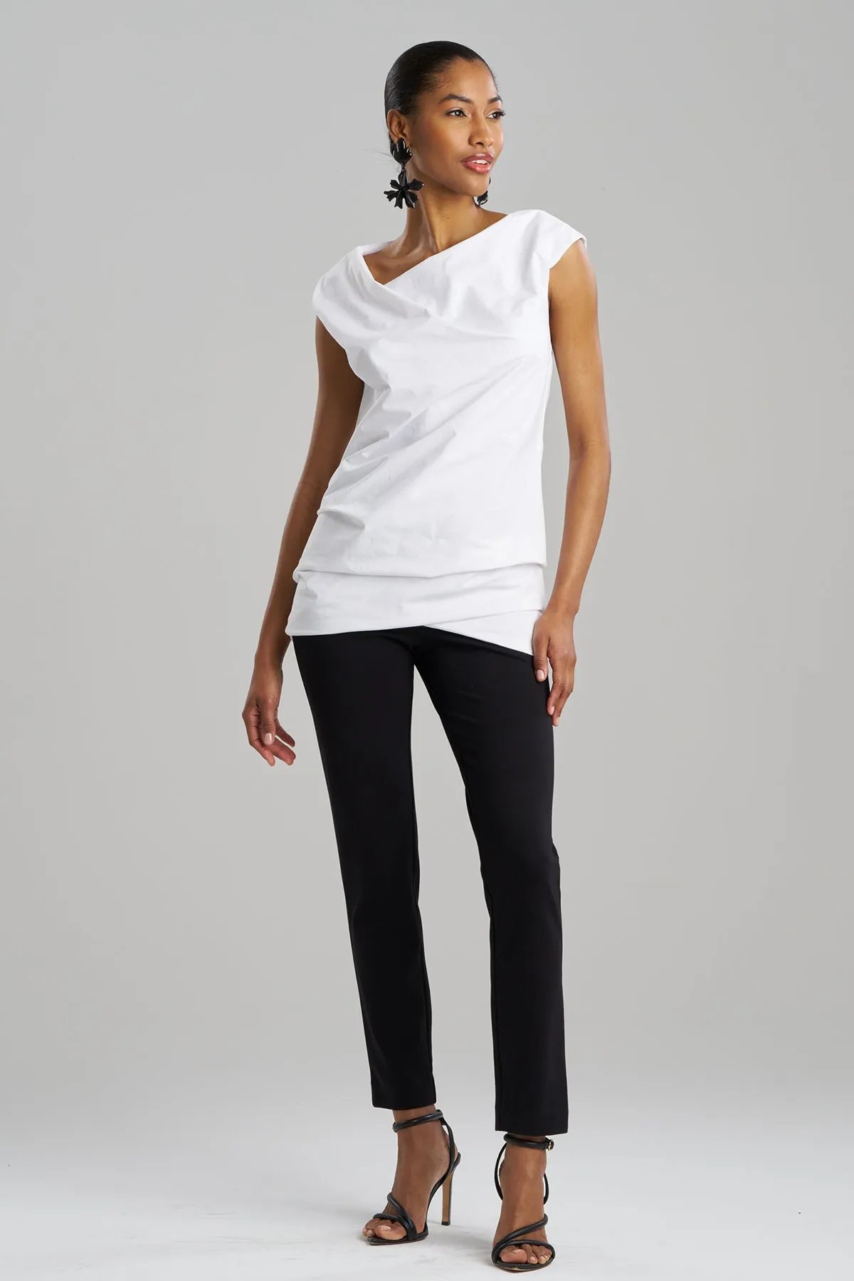 Techno Poplin Origami Tunic sold by Natori product image thumbnail 2