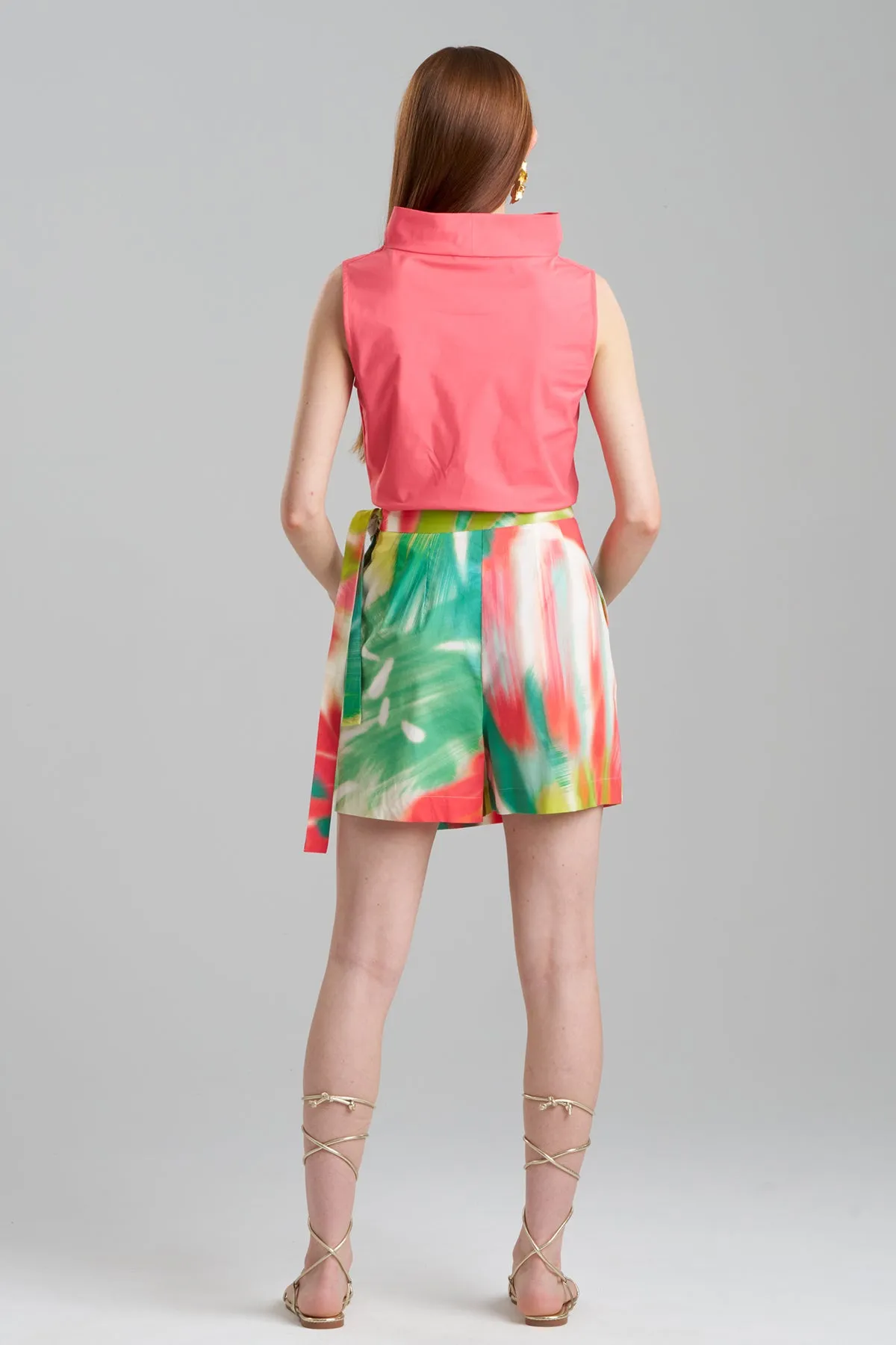 Usami Cotton Wrap Skort sold by Natori product image thumbnail 3