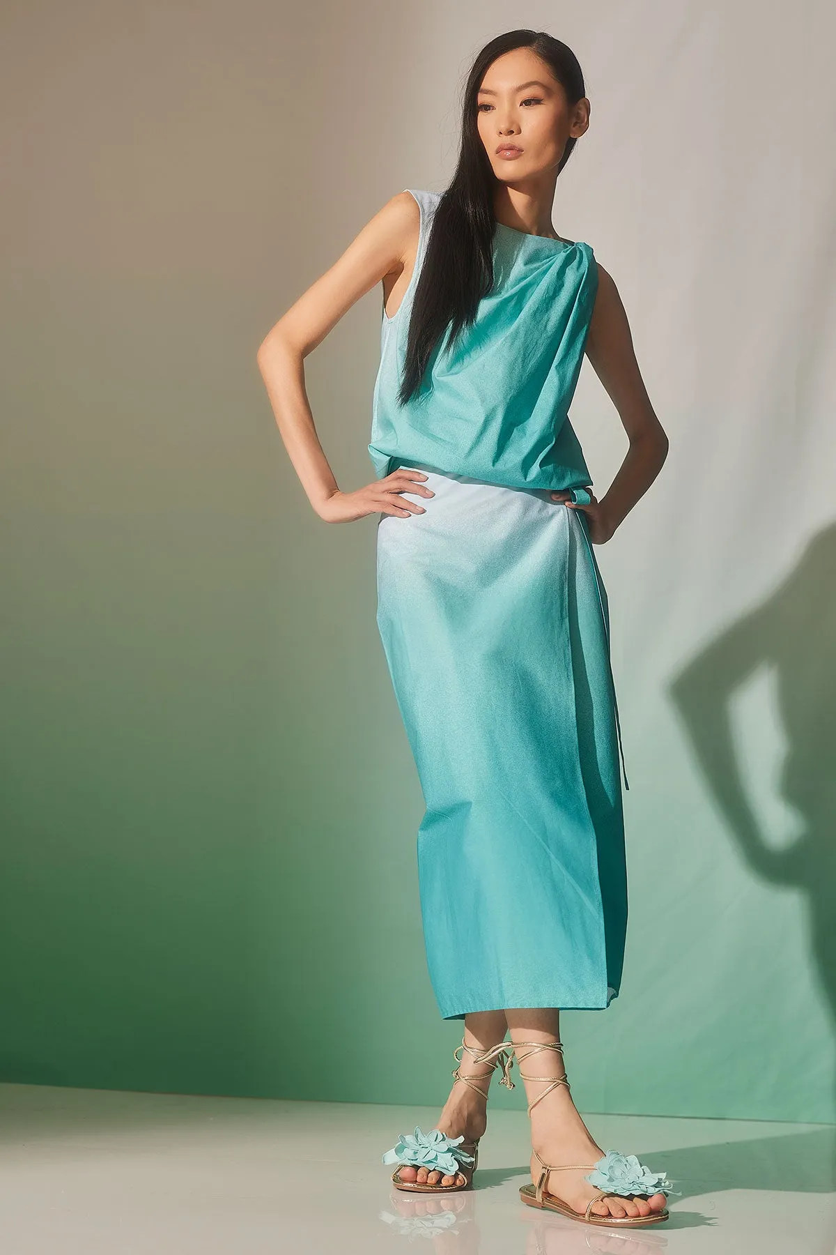 Akari Cotton Origami Top sold by Natori product image thumbnail 4