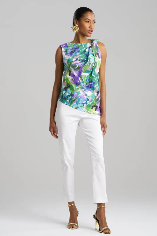 Ayame Cotton Origami Top sold by Natori