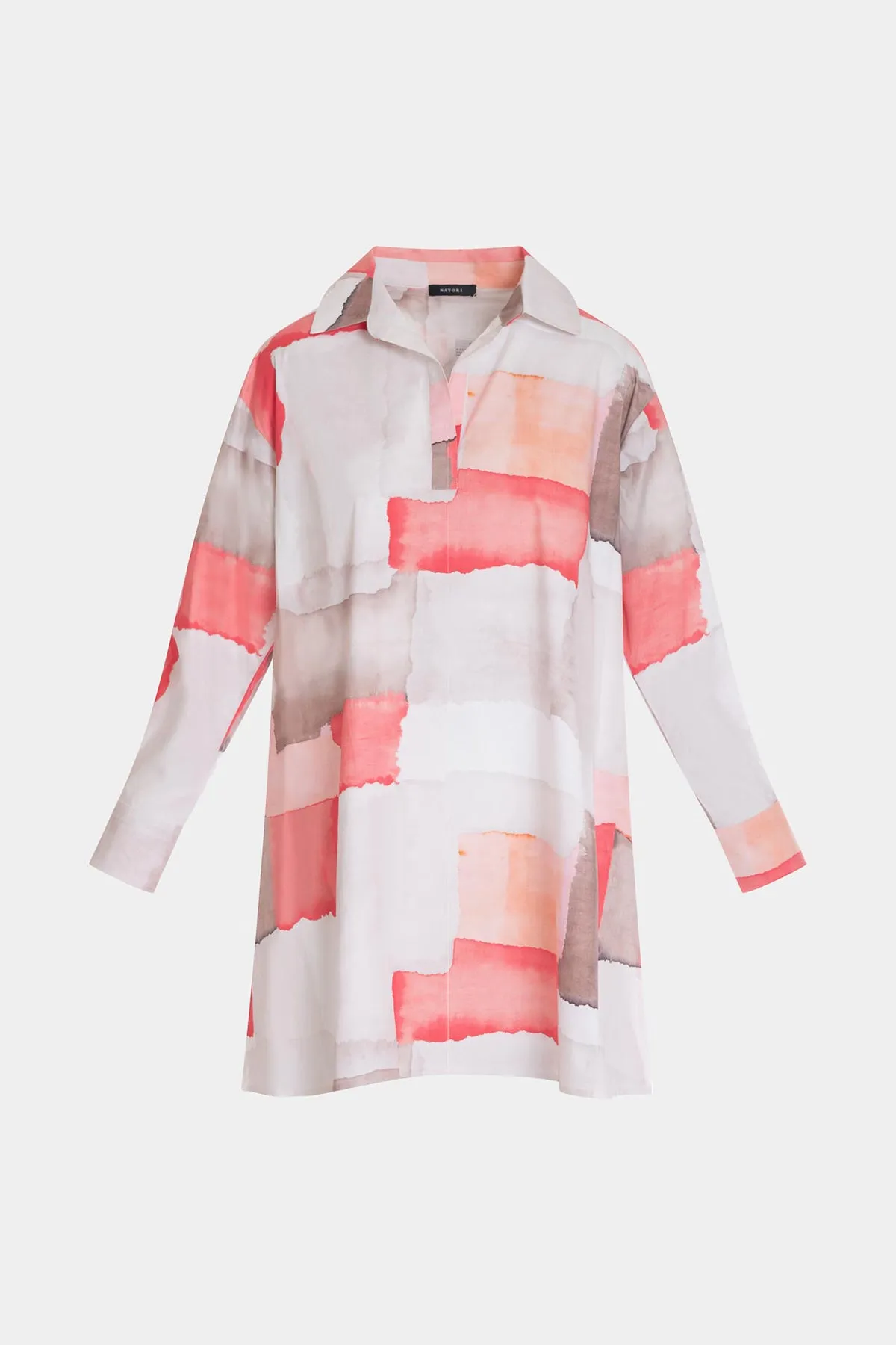 Chiyo Cotton Oversized Shirt sold by Natori product image thumbnail 5