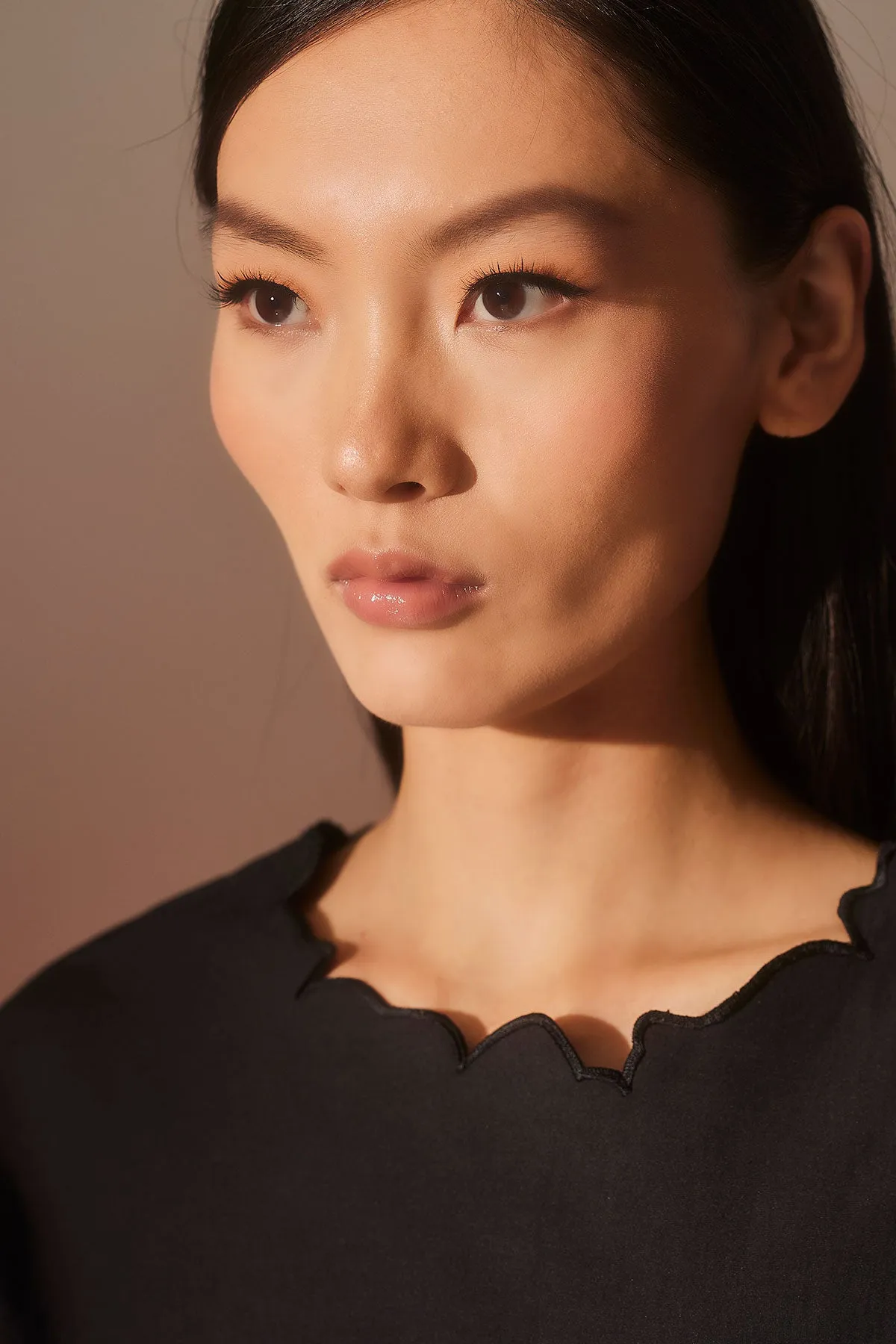 Tech Cotton Taffeta Embroidered T-Shirt Dress sold by Natori product image thumbnail 5