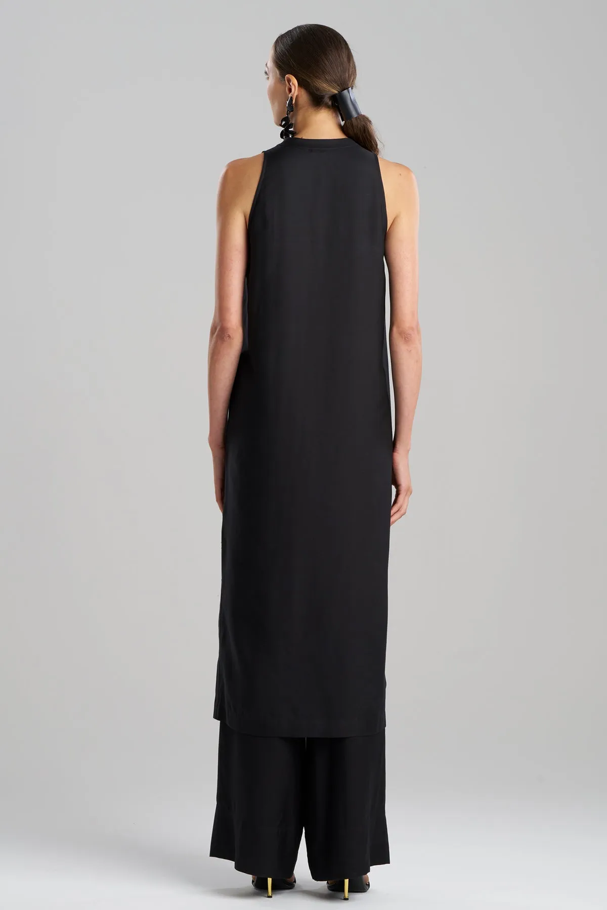 Cotton Silk Twill Sleeveless Tunic sold by Natori product image thumbnail 2