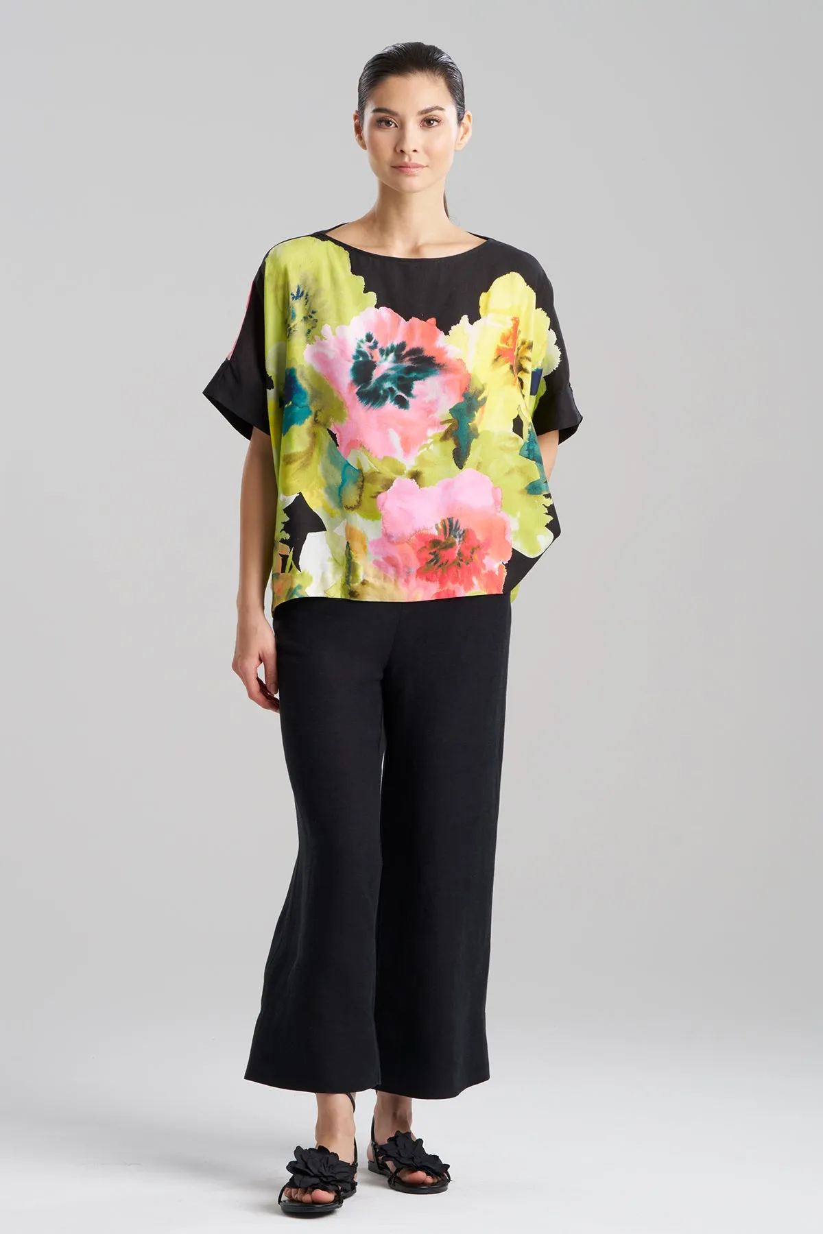 Ophelia Linen Caftan Top sold by Natori product image thumbnail 2