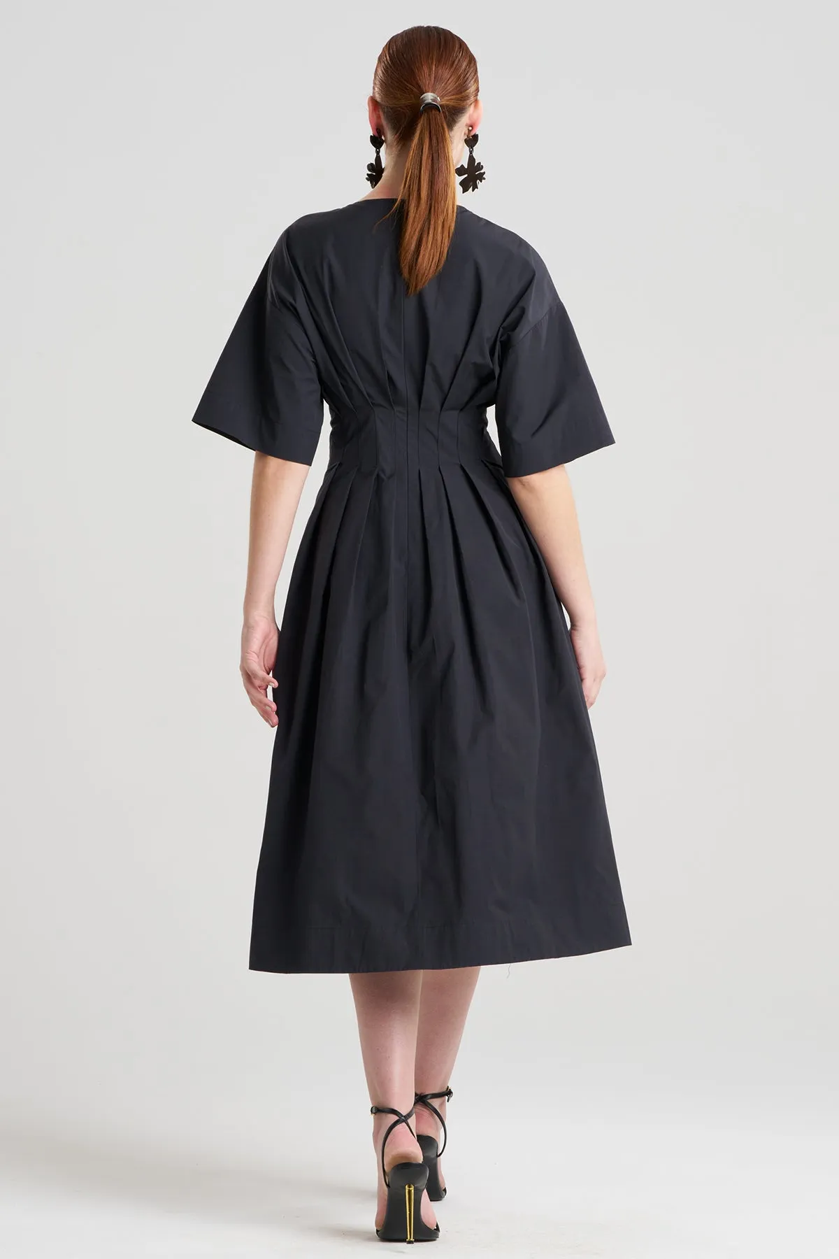 Tech Cotton Taffeta V-Neck Dress sold by Natori product image thumbnail 2