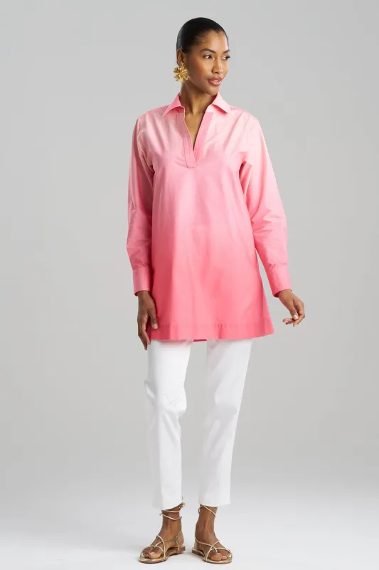 Akari Cotton Oversized Shirt sold by Natori