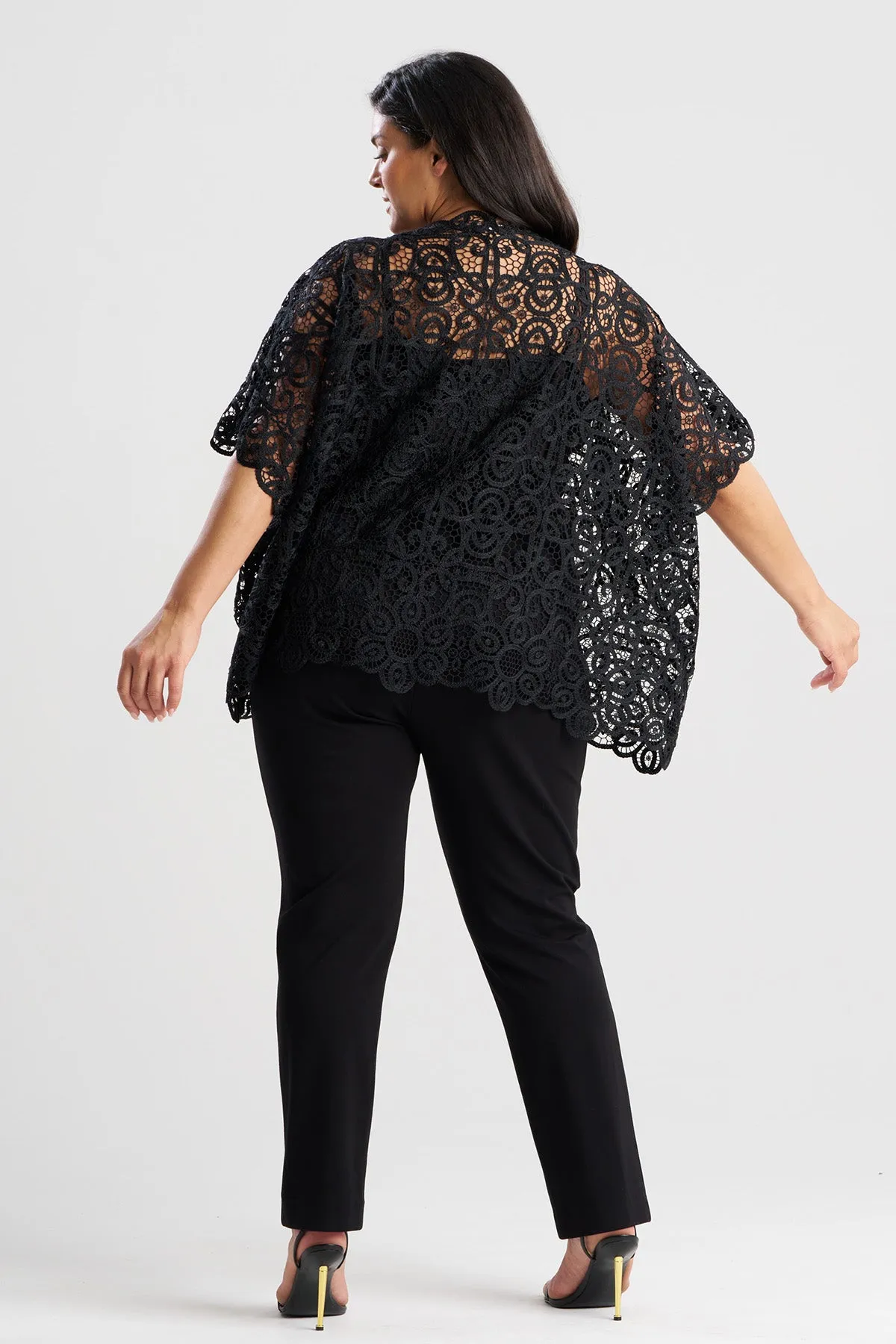 Raffia Lace Caftan Top sold by Natori product image thumbnail 5