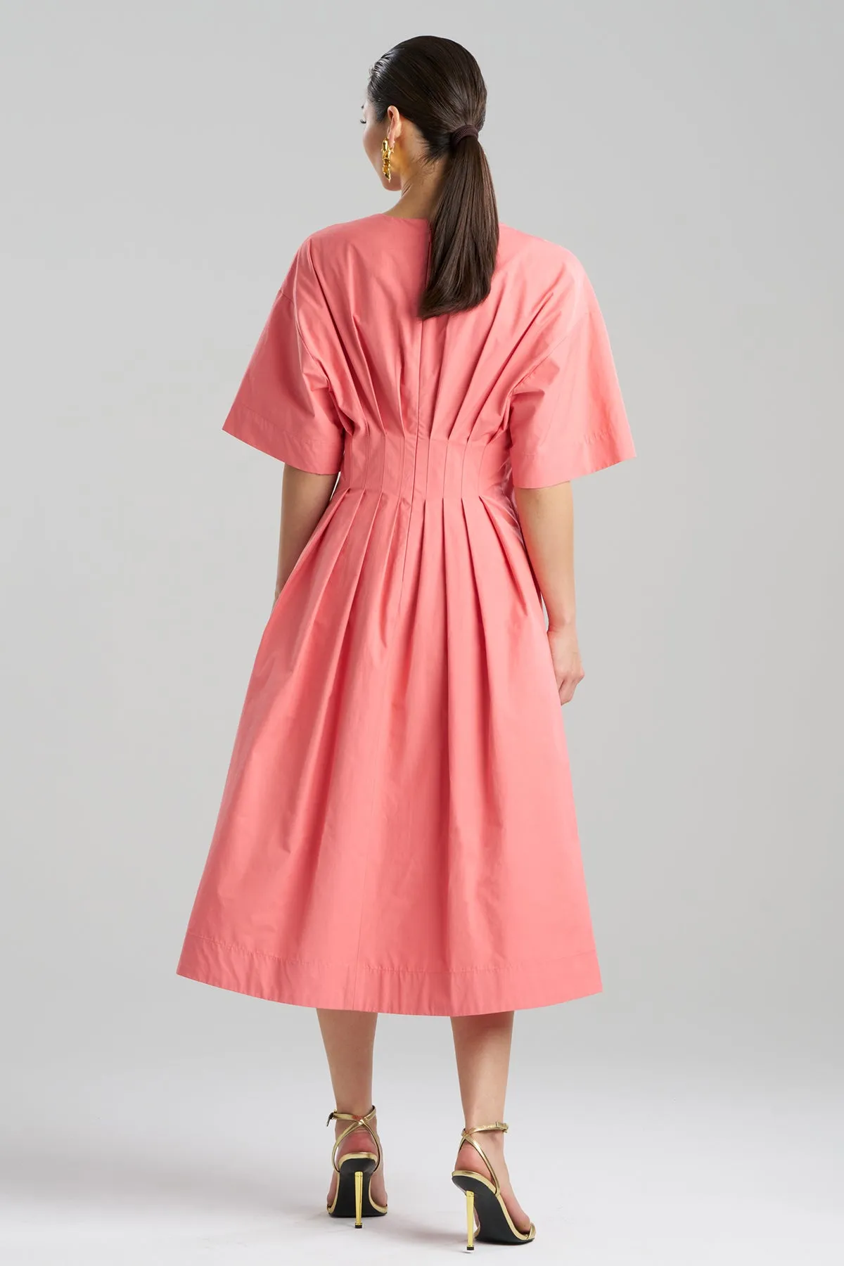 Tech Cotton Taffeta V-Neck Dress sold by Natori product image thumbnail 3