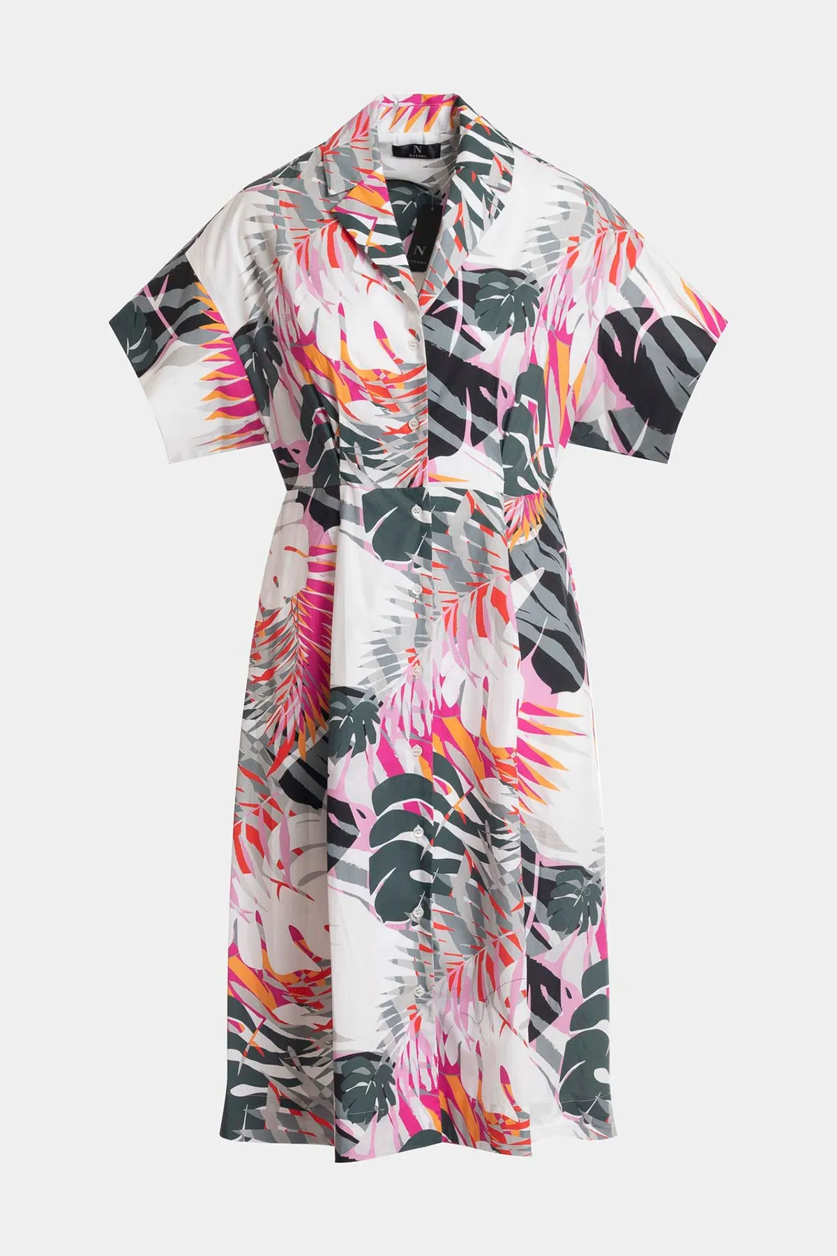 Palms Cotton Poplin Shirtdress sold by Natori product image thumbnail 3