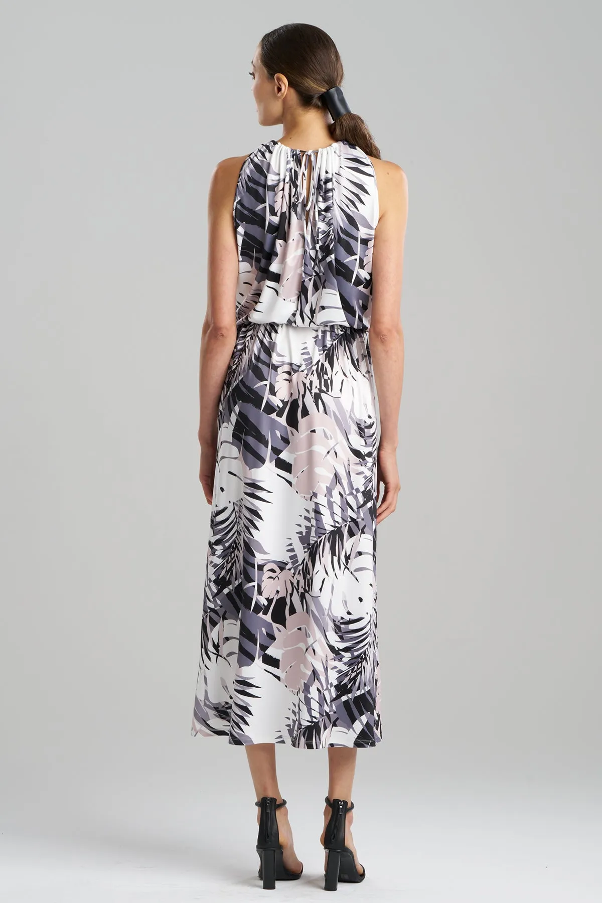 Palms Slinky Knit Halter Maxi Dress sold by Natori product image thumbnail 2