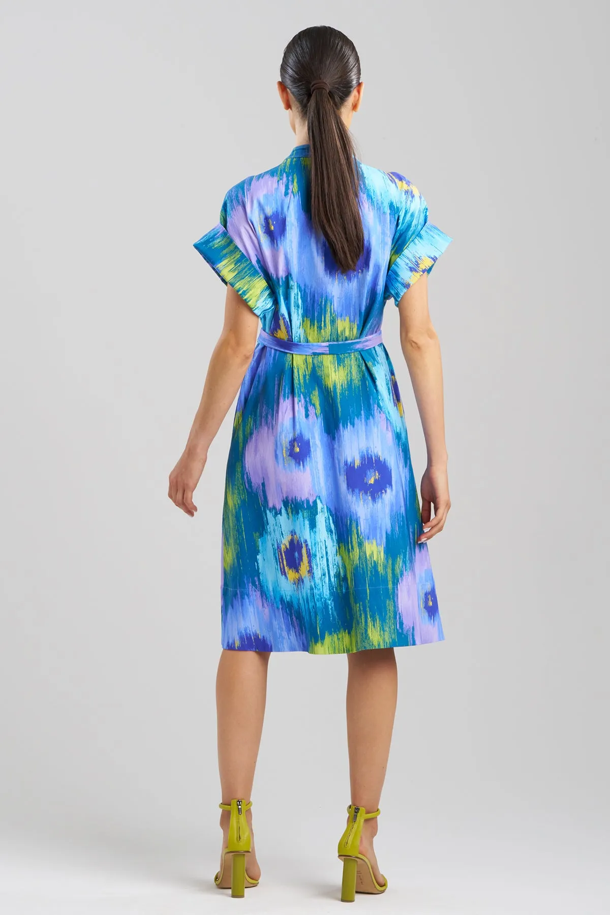 Multi Floral Mandarin Shirtdress sold by Natori product image thumbnail 2