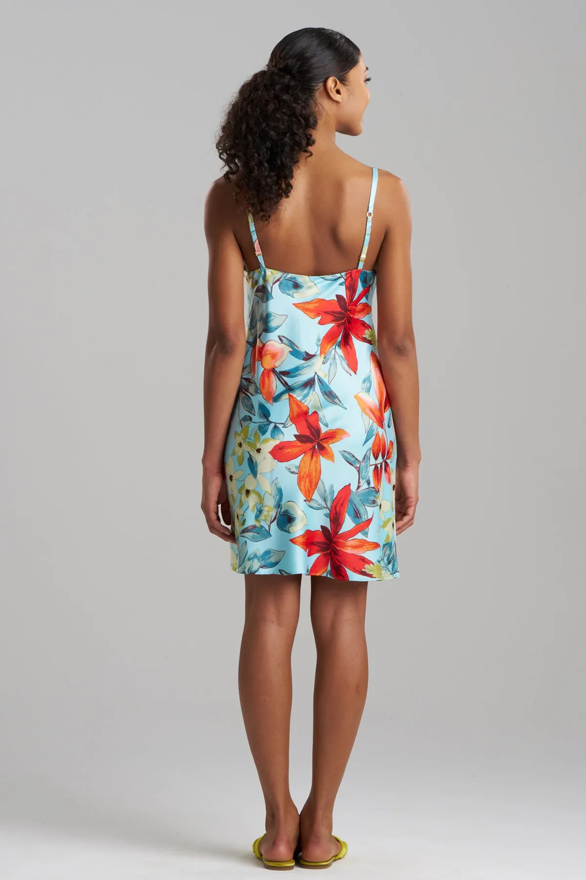 Tropical Breeze Satin Chemise sold by Natori product image thumbnail 2