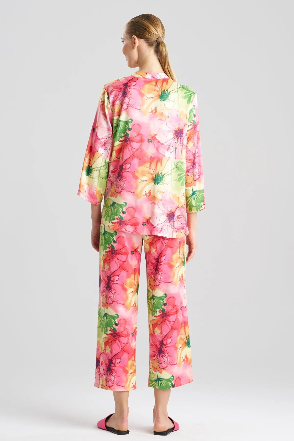 Radiance Satin Long Sleeve PJ sold by Natori product image thumbnail 2