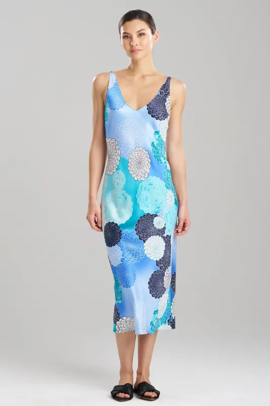 Botanic Melody Satin Gown sold by Natori