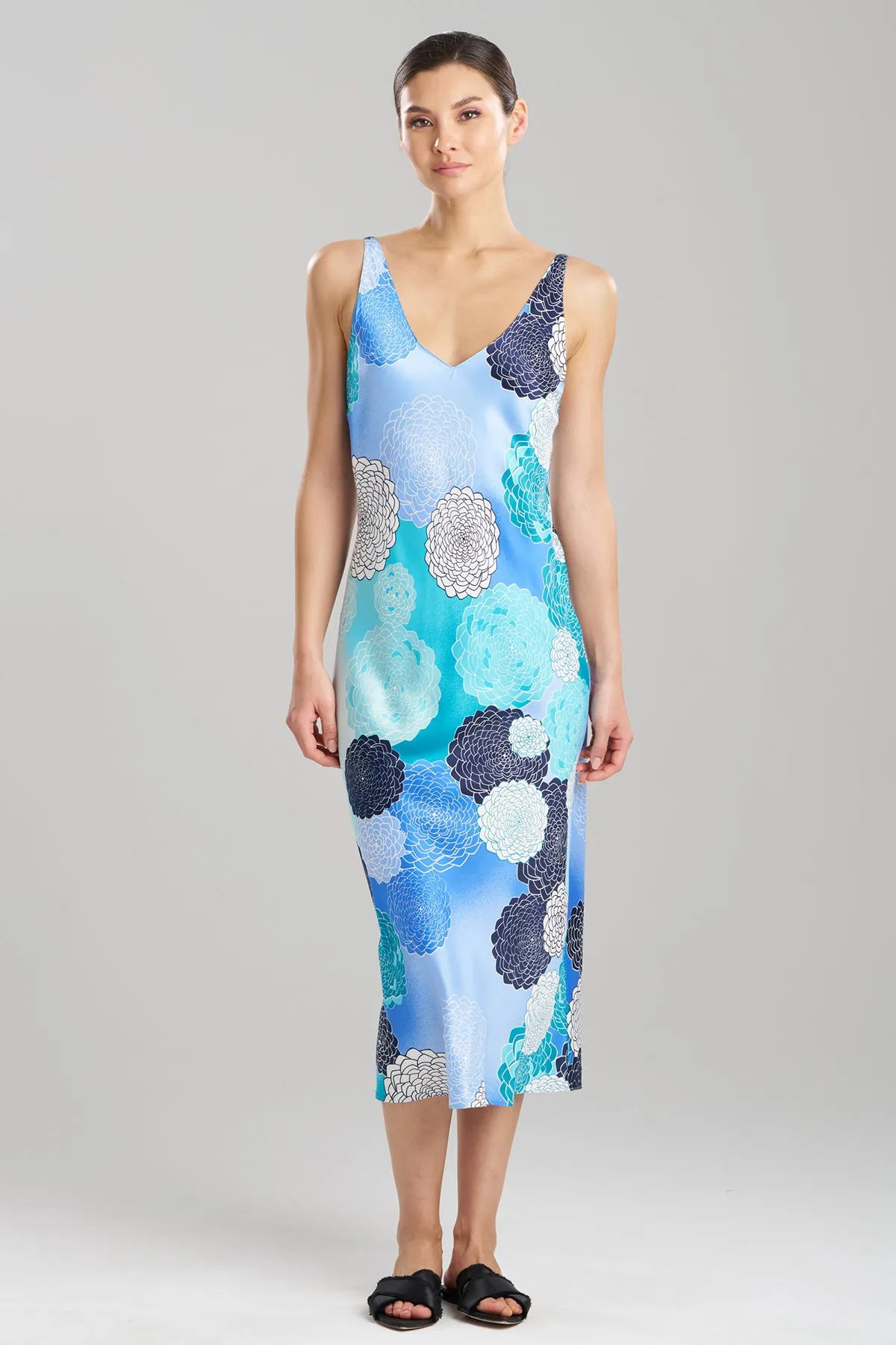 Botanic Melody Satin Gown sold by Natori