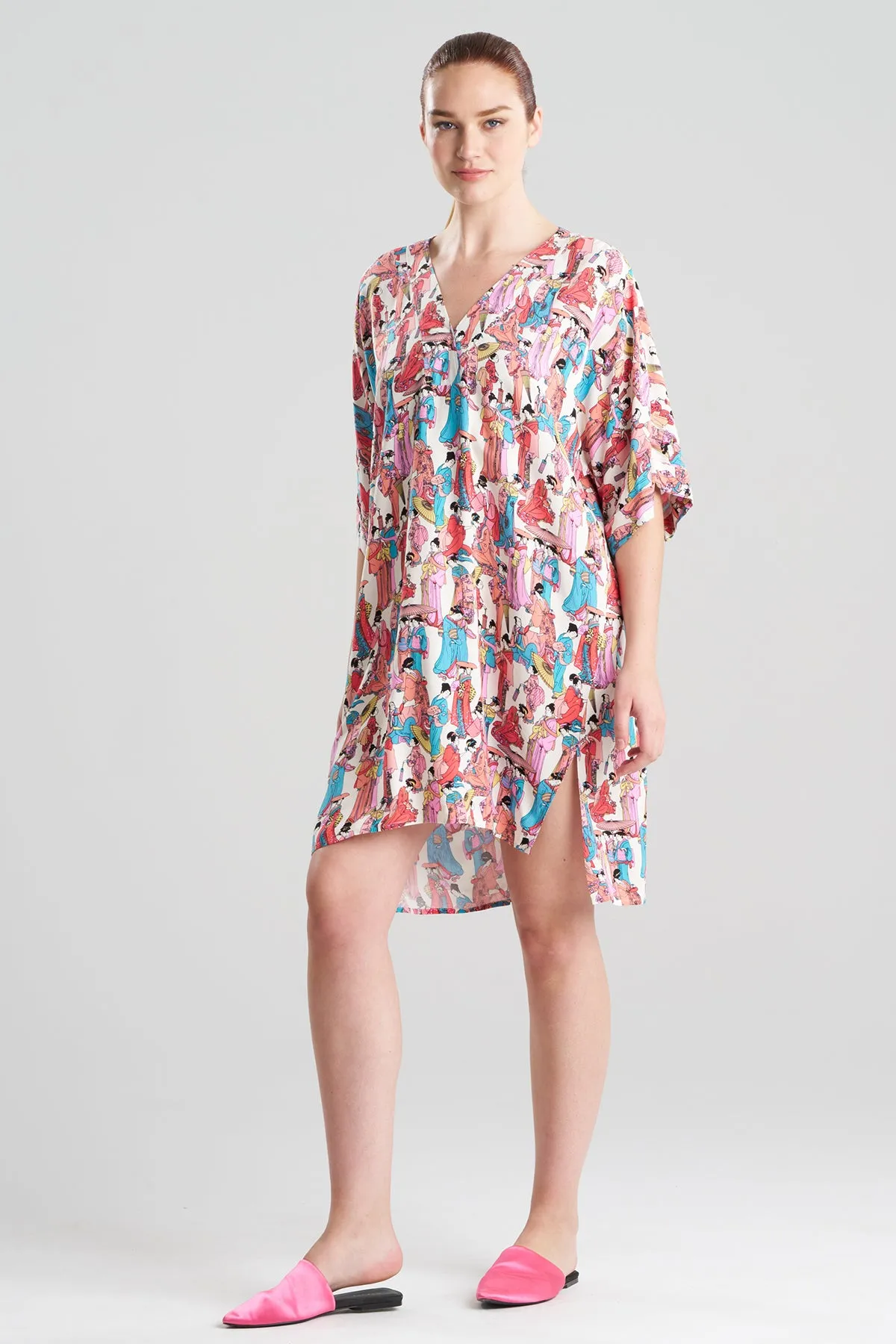 Promenade Challis Sleepshirt sold by Natori