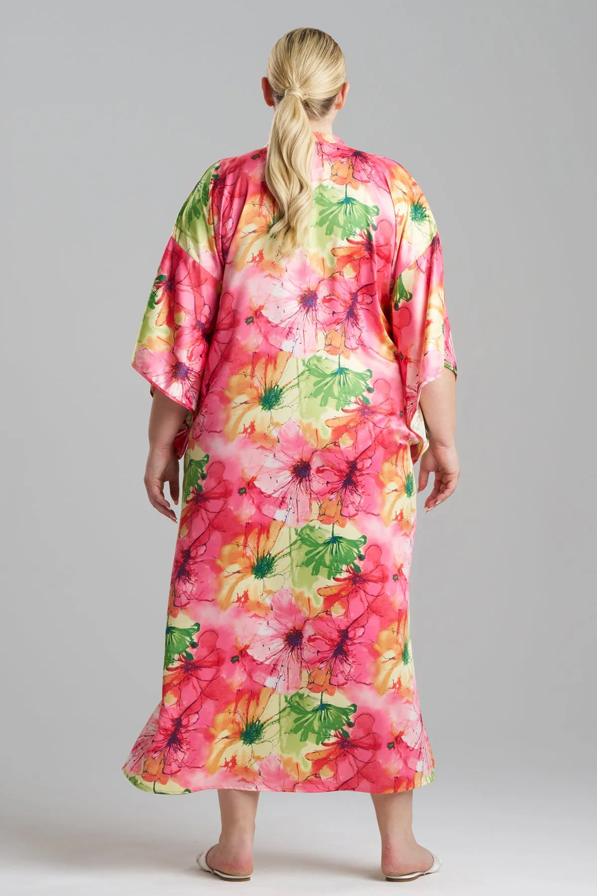 Radiance Satin Mandarin Caftan sold by Natori product image thumbnail 4