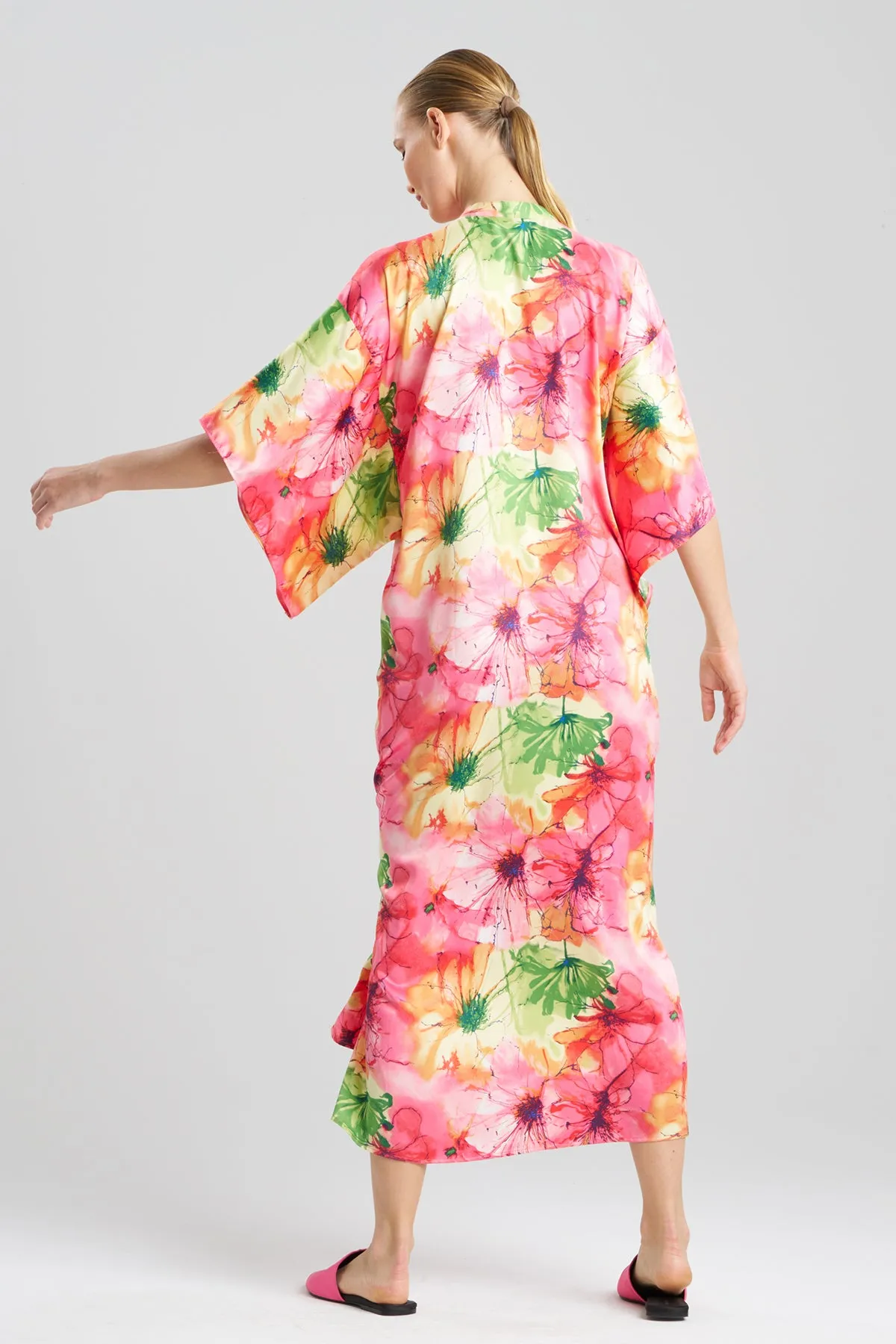 Radiance Satin Mandarin Caftan sold by Natori product image thumbnail 2