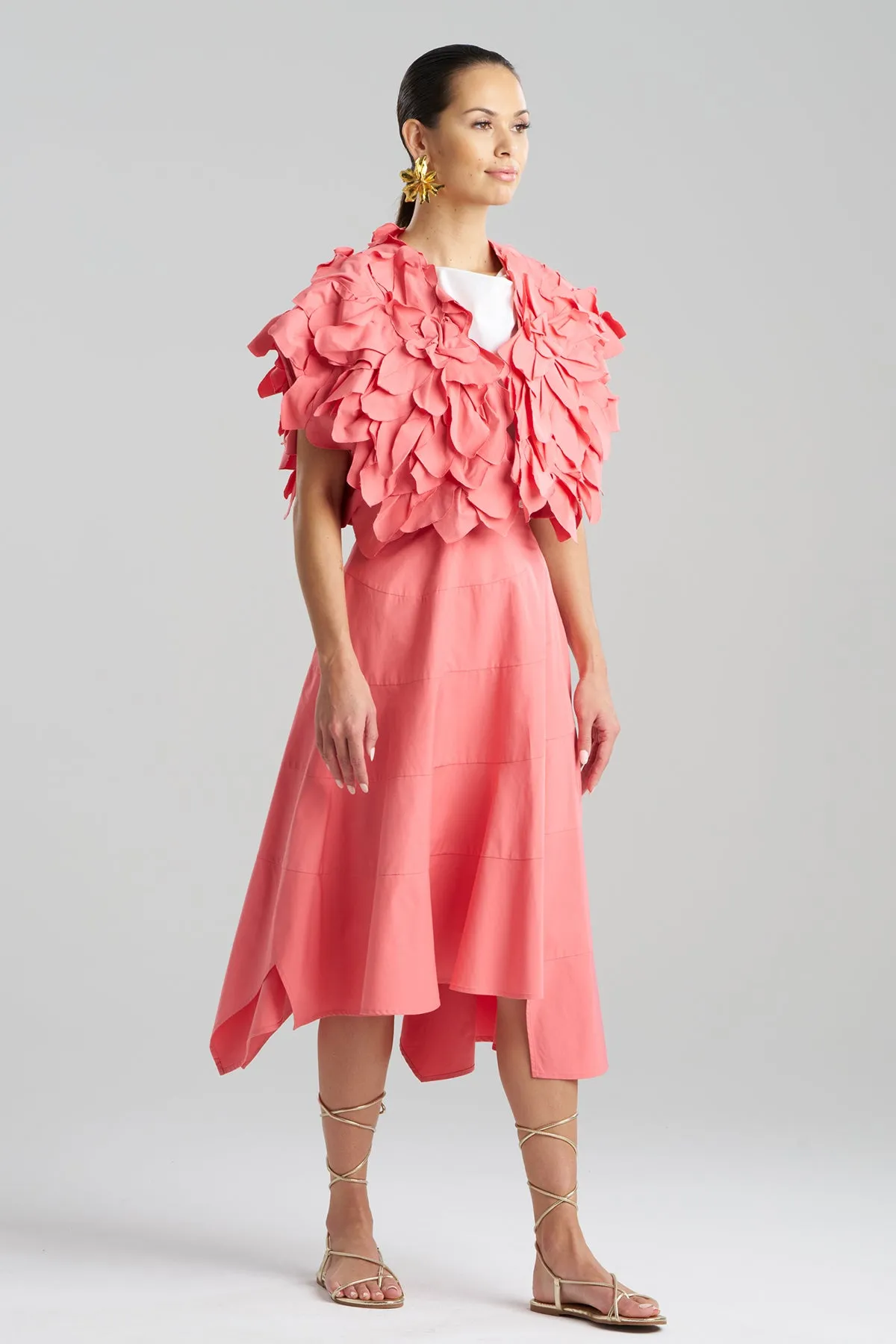 Tech Cotton Taffeta Embroidered Floral Bolero sold by Natori product image thumbnail 2