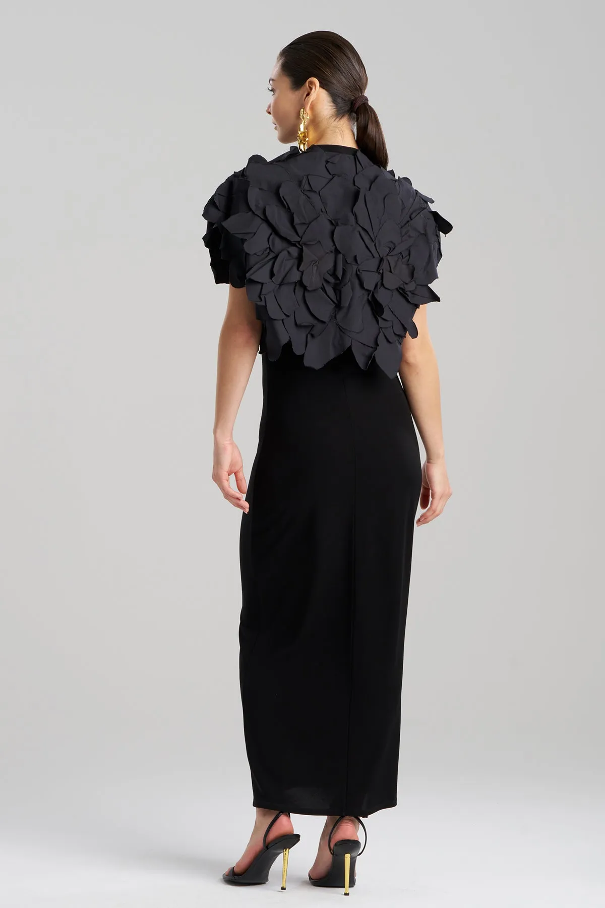 Tech Cotton Taffeta Embroidered Floral Bolero sold by Natori product image thumbnail 3