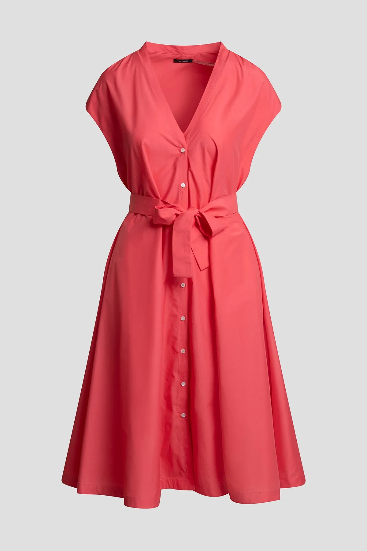 Techno Poplin Tie Front Dress sold by Natori product image thumbnail 3