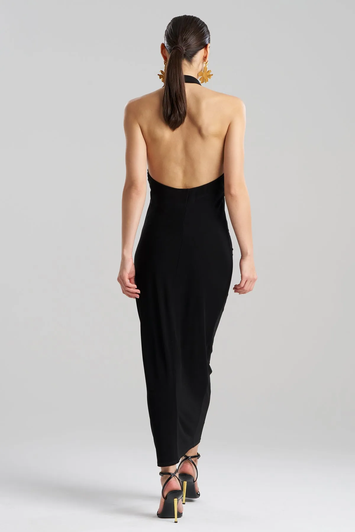 Matte Jersey Halter Maxi Dress sold by Natori product image thumbnail 3