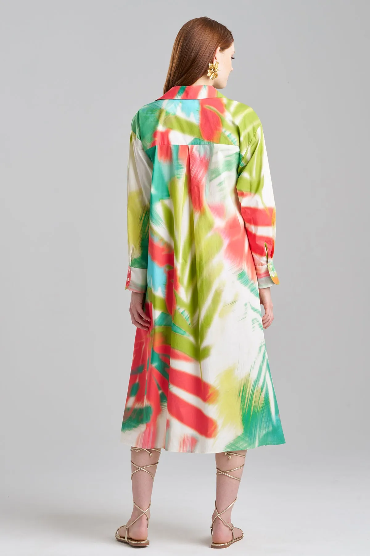 Usami Cotton Oversized Shirtdress sold by Natori product image thumbnail 3