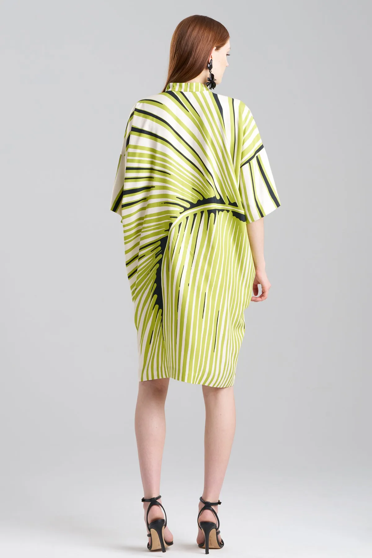 Yoshinoki Cotton Silk Caftan Dress sold by Natori product image thumbnail 3