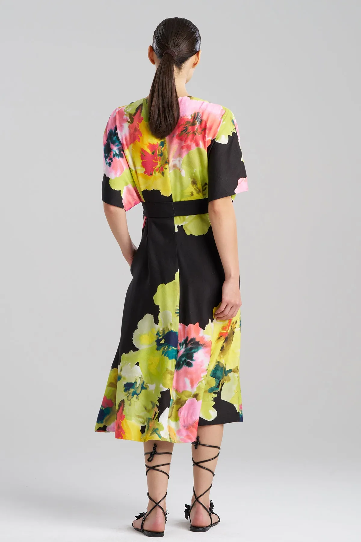 Ophelia Linen Kimono Wrap Dress sold by Natori product image thumbnail 3