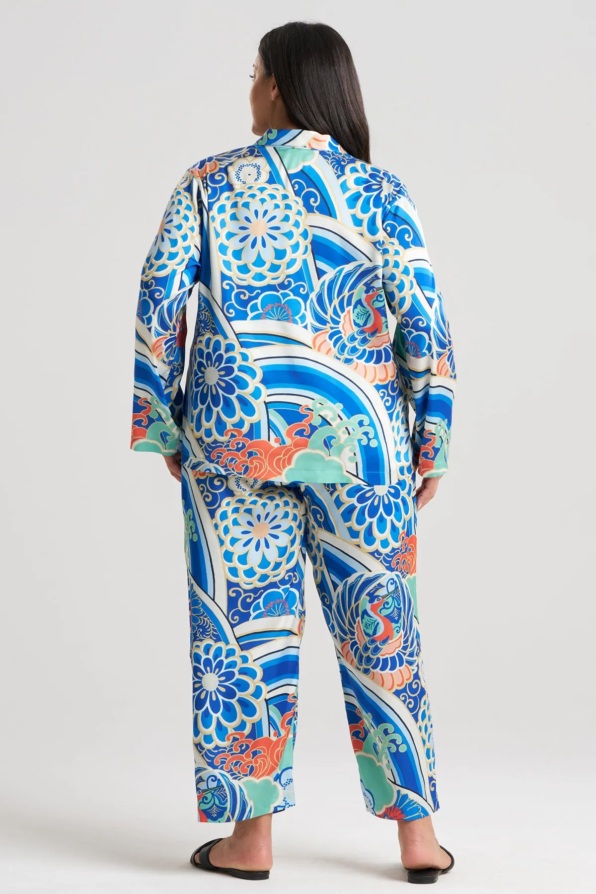 Medallion Notch Button Front PJ sold by Natori product image thumbnail 5