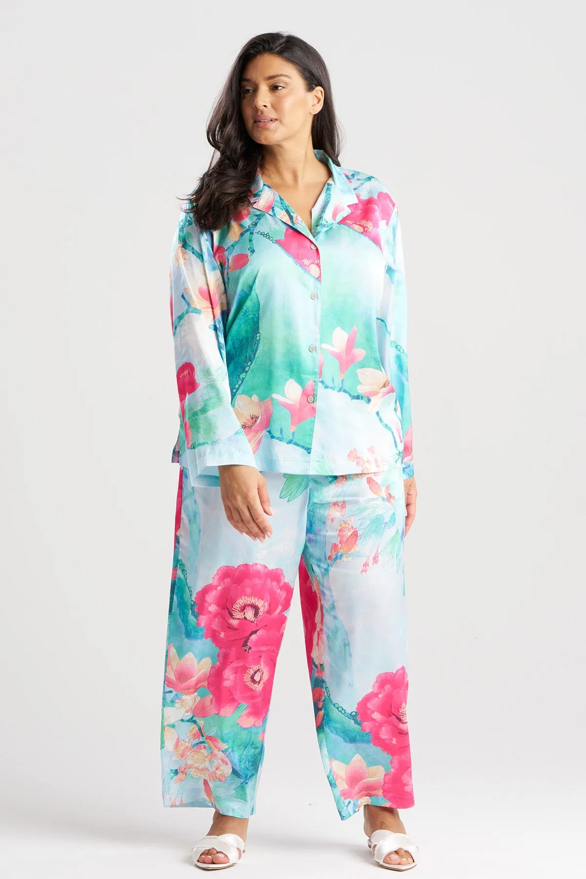 Floral Garden Notch PJ sold by Natori product image thumbnail 4
