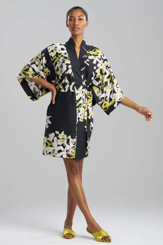 Sumi-E Kimono Wrap sold by Natori