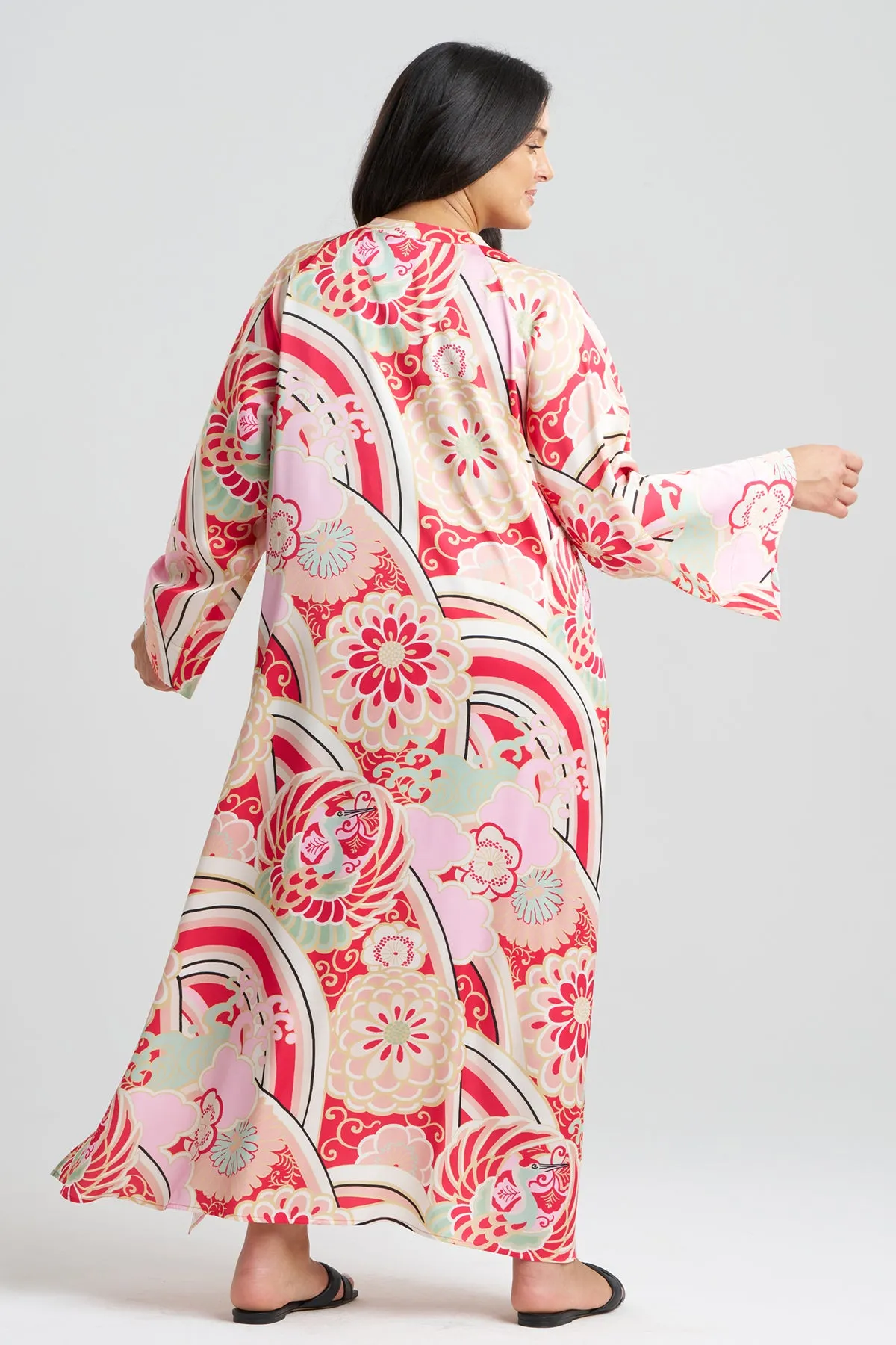 Medallion Zip Caftan sold by Natori product image thumbnail 4
